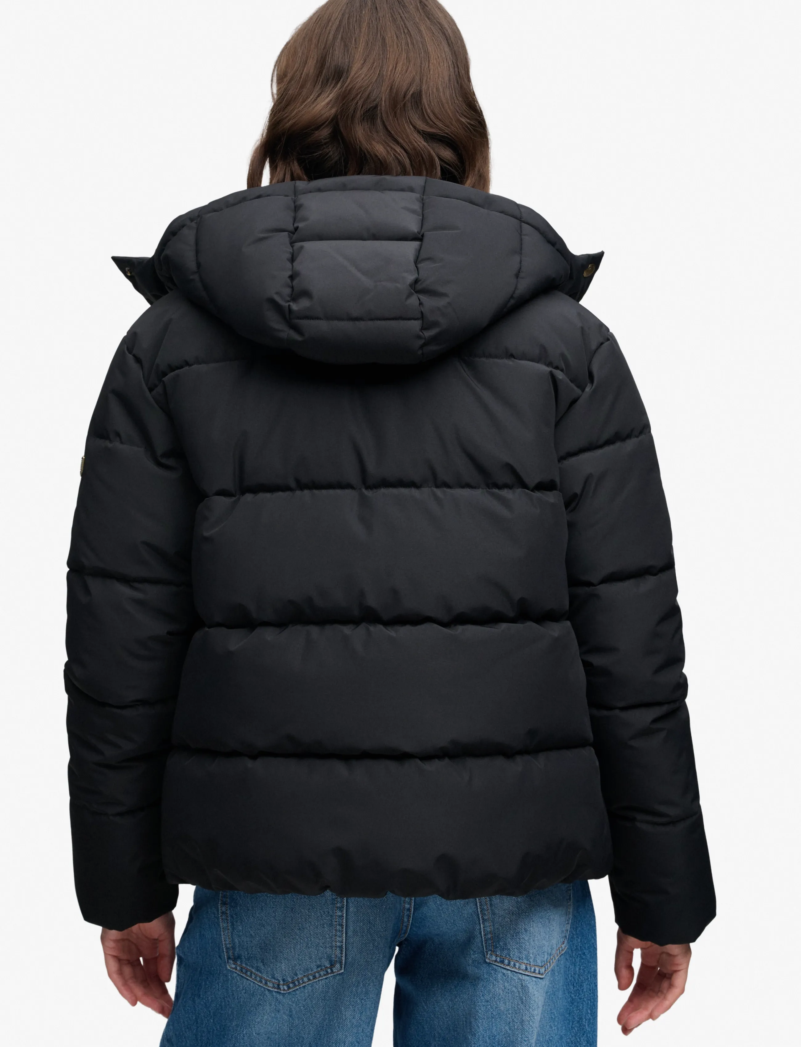 Superdry - PREMIUM HOOD PUFFER JKT - winter jacket - black - 2