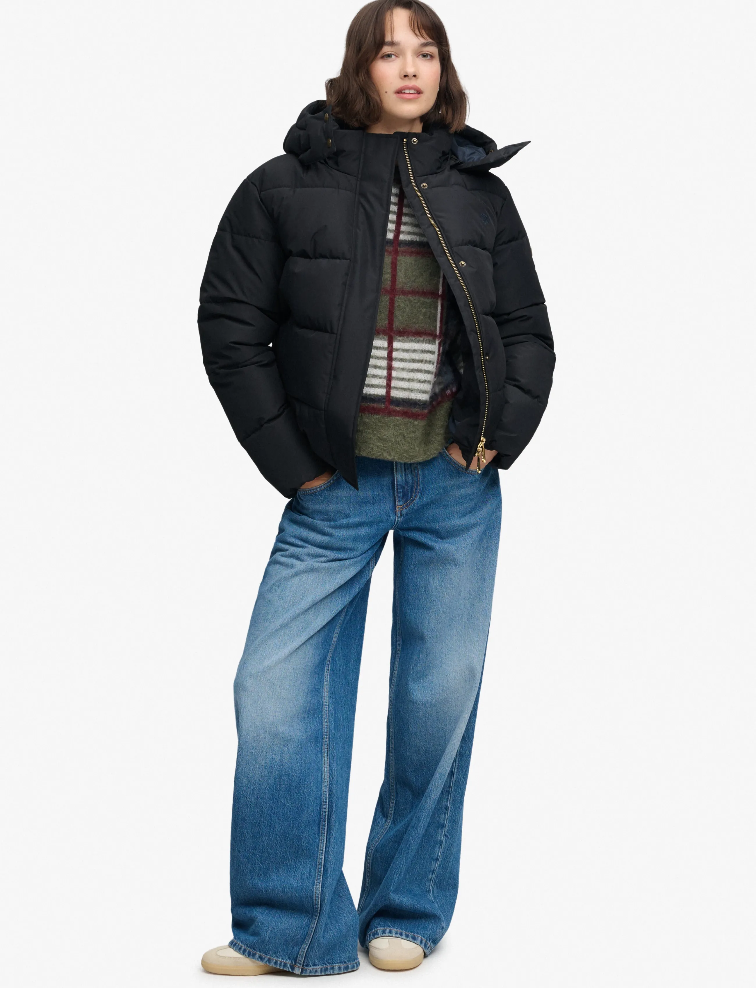 Superdry Premium Hood Puffer Jkt jackor dam – bild 6
