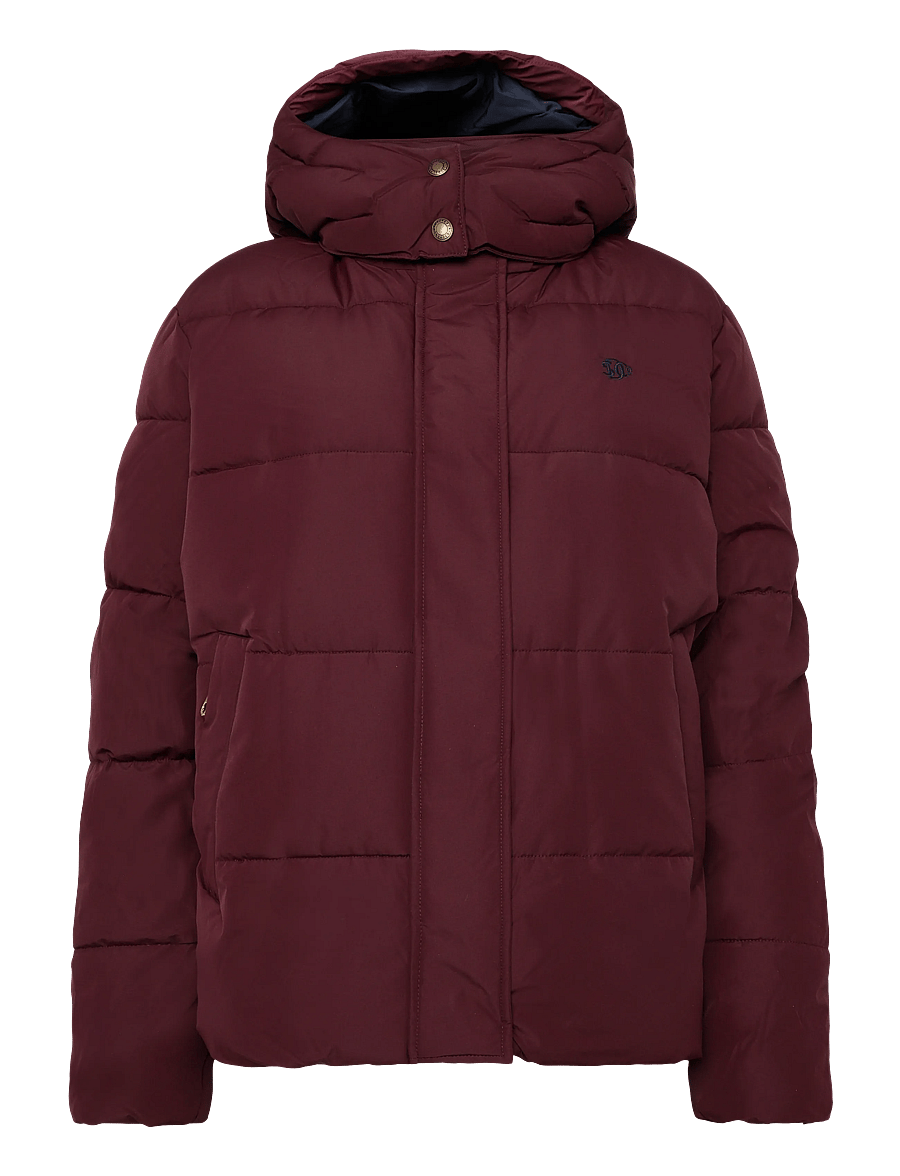 Superdry - PREMIUM HOOD PUFFER JKT - vinterjakker - fig purple - 1