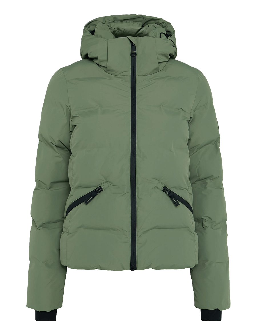 Superdry - HOODED CITY PADDED JACKET - winterjacken - light khaki green - 1