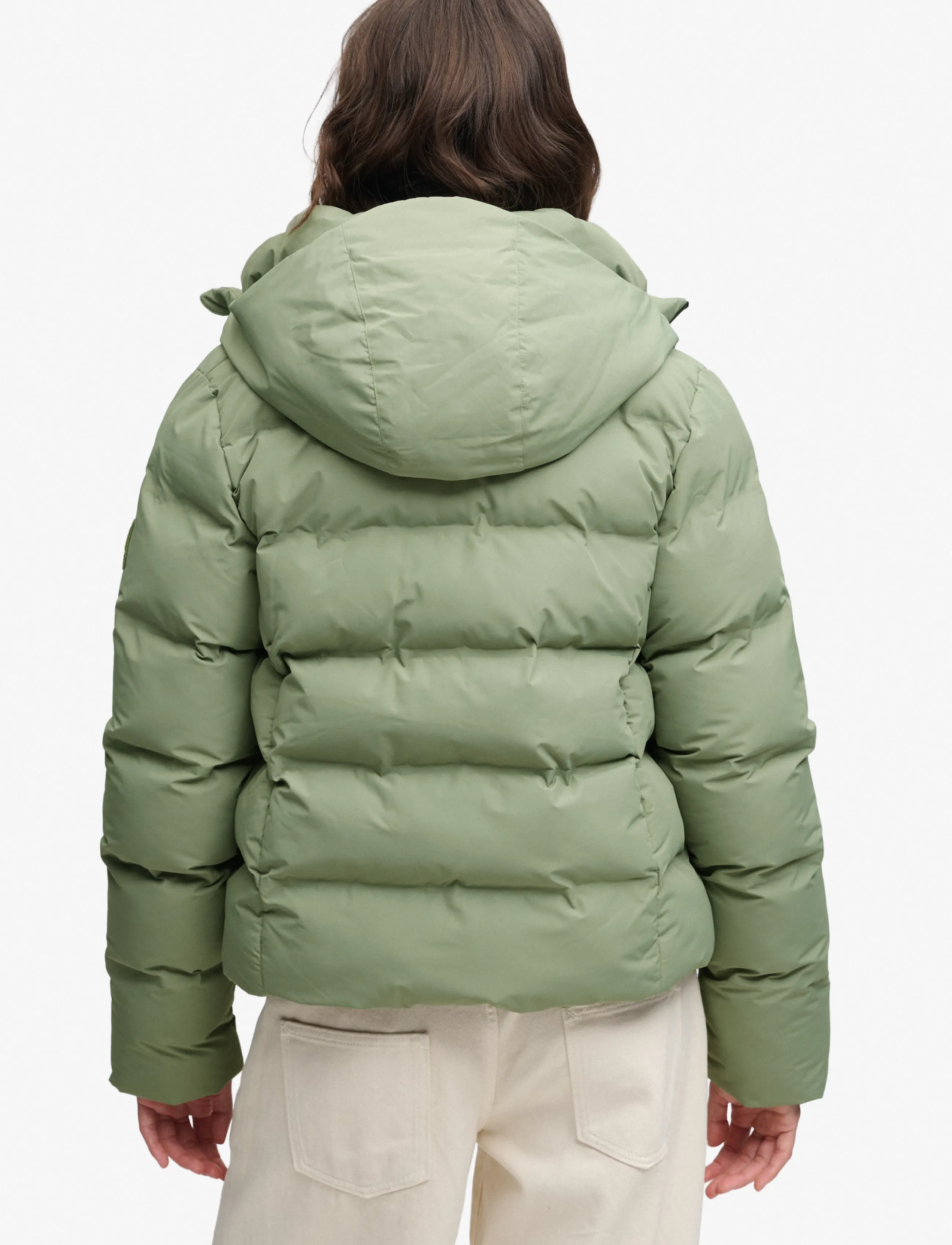 Superdry - HOODED CITY PADDED JACKET - winterjacken - light khaki green - 2