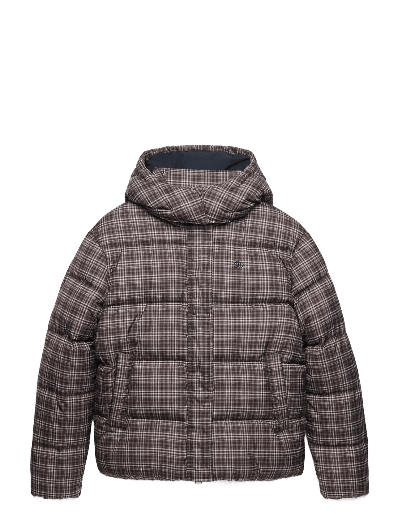 Superdry - Premium Printed Check Puffer