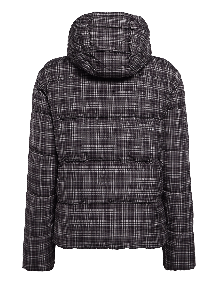 Superdry - PREMIUM PRINTED CHECK PUFFER - léttir jakkar - chestnut brown check - 2