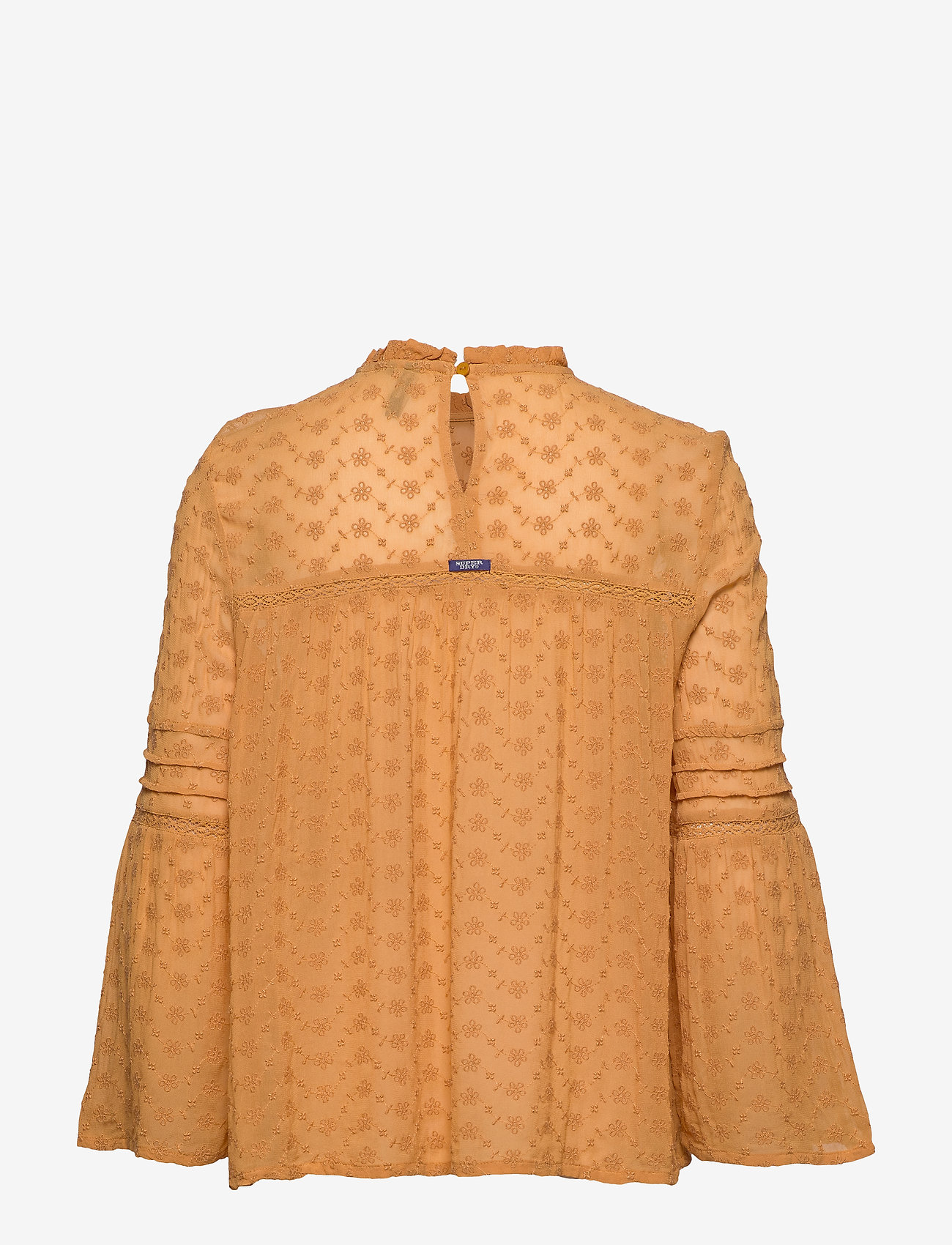 Superdry - TAYLOR BRODERIE TOP - ochre - 1