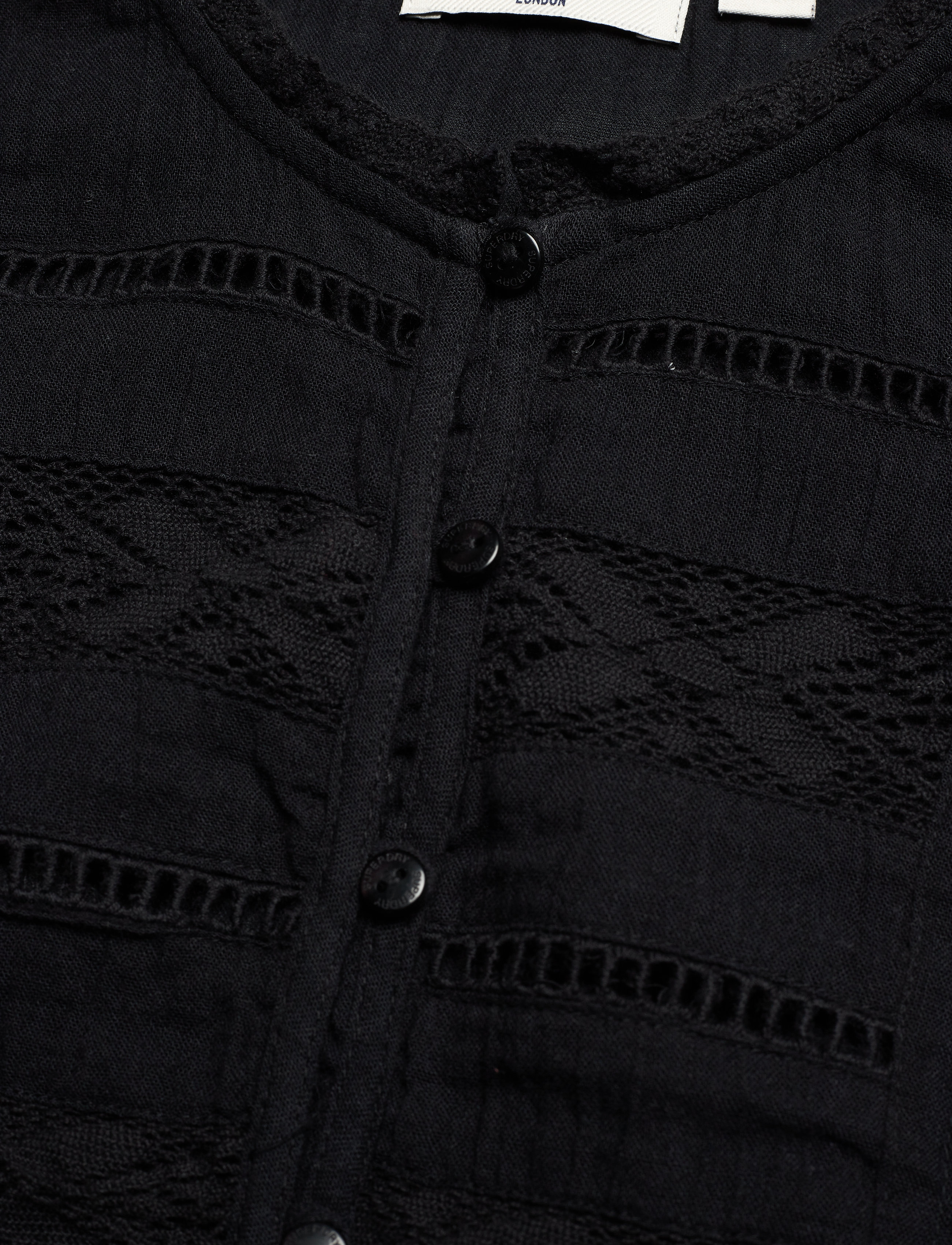 Superdry - ELLISON TEXTURED BLOUSE - black - 2