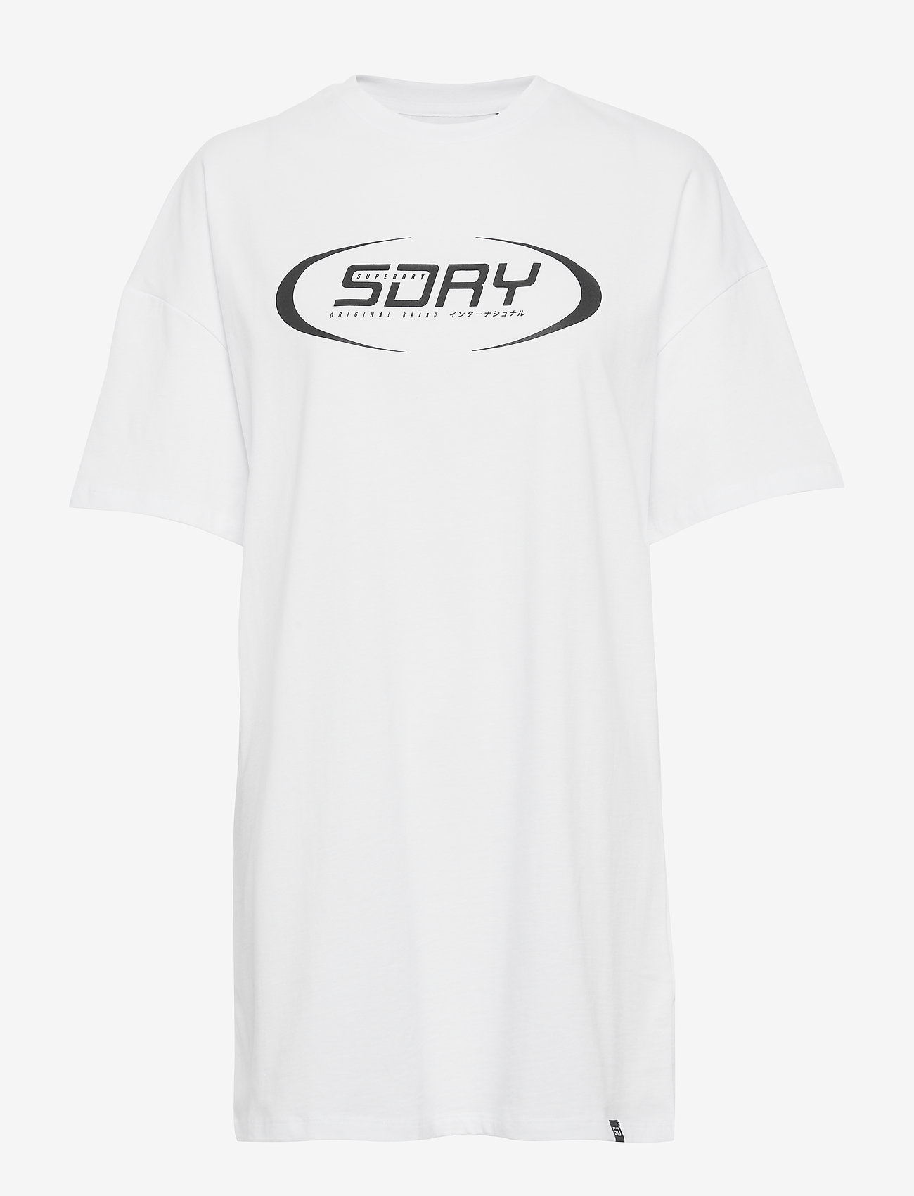 Superdry - HYPER OVERSIZED T-SHIRT DRESS - optic - 0