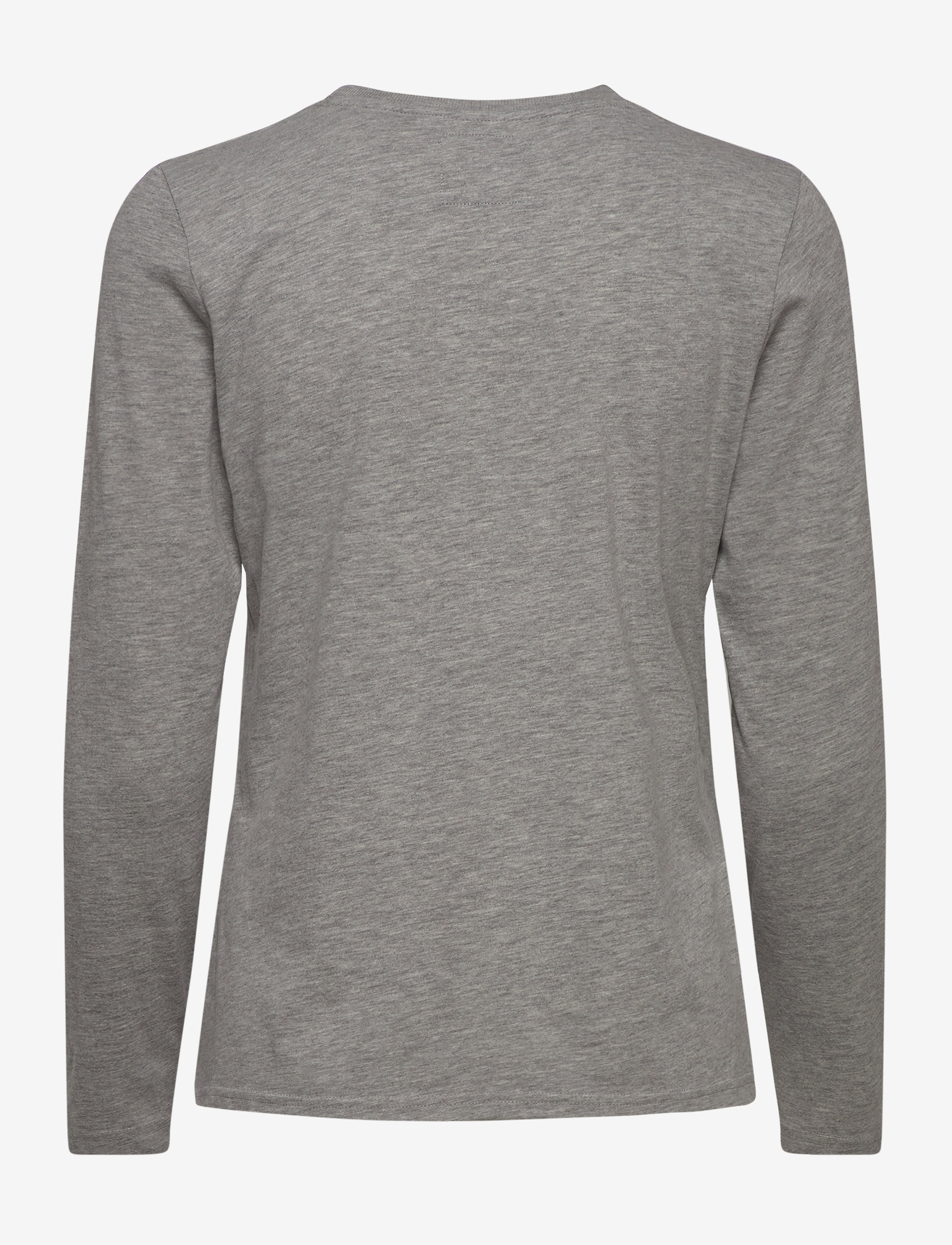 Superdry - PREMIUM GOODS METALLIC LS TOP - grey marl - 1