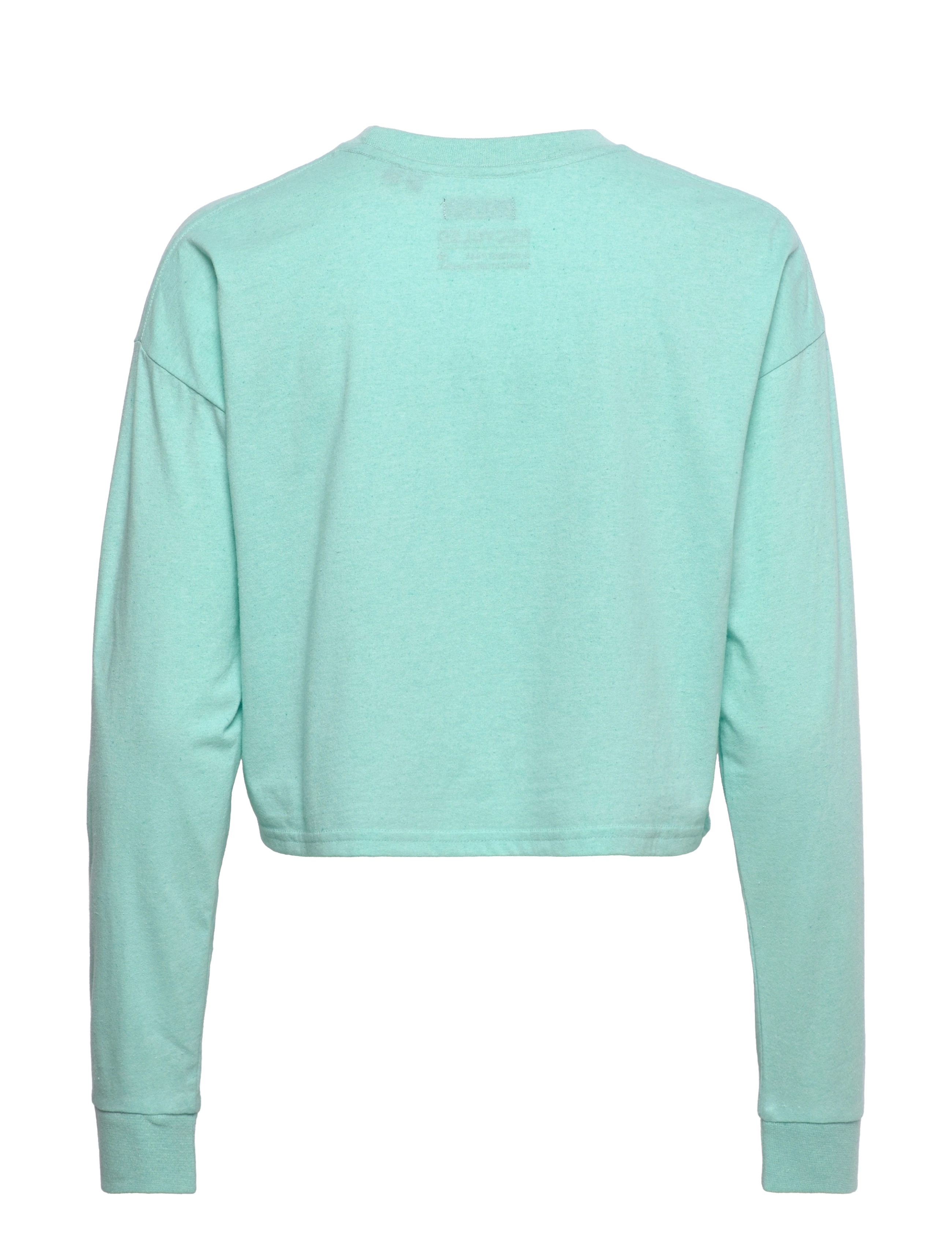 Superdry - VINTAGE CROP L/S TOP - fresh mint marl - 1