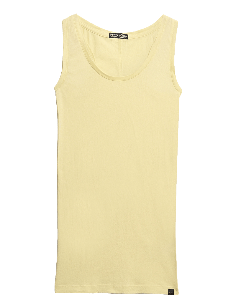Superdry - STUDIOS LIGHTWEIGHT RACER VEST - linnen - french vanilla yellow - 1