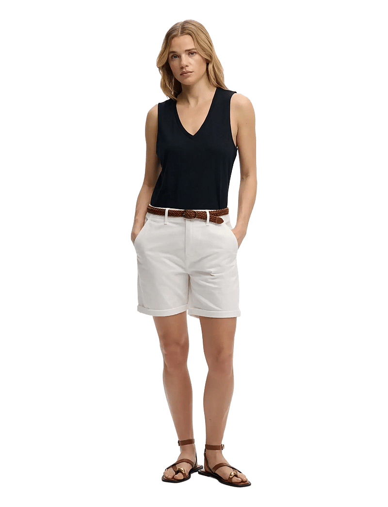 Superdry - STUDIOS VEE NECK VEST - sleeveless blouses - eclipse navy - 3