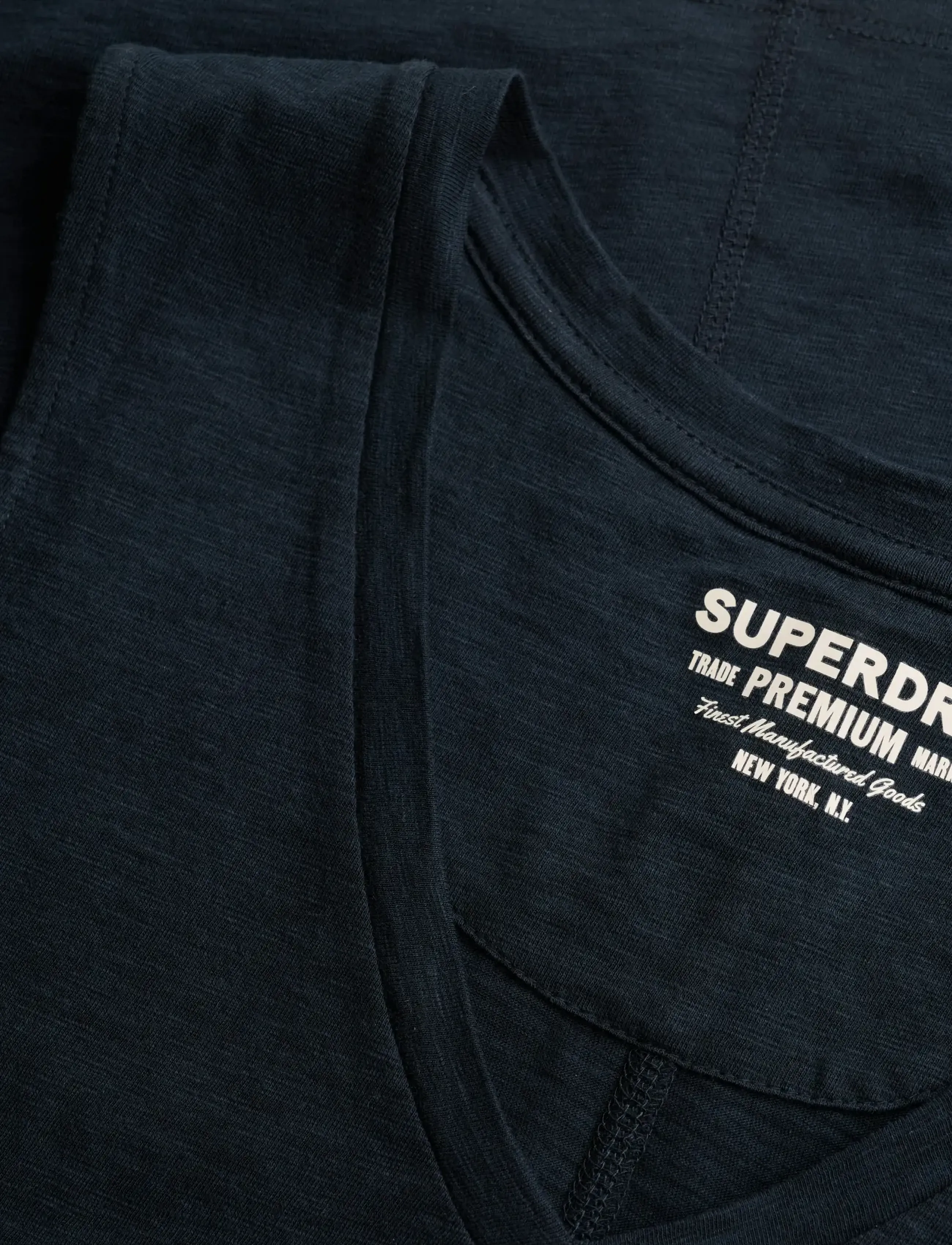 Superdry - STUDIOS VEE NECK VEST - ermeløse bluser - eclipse navy - 5