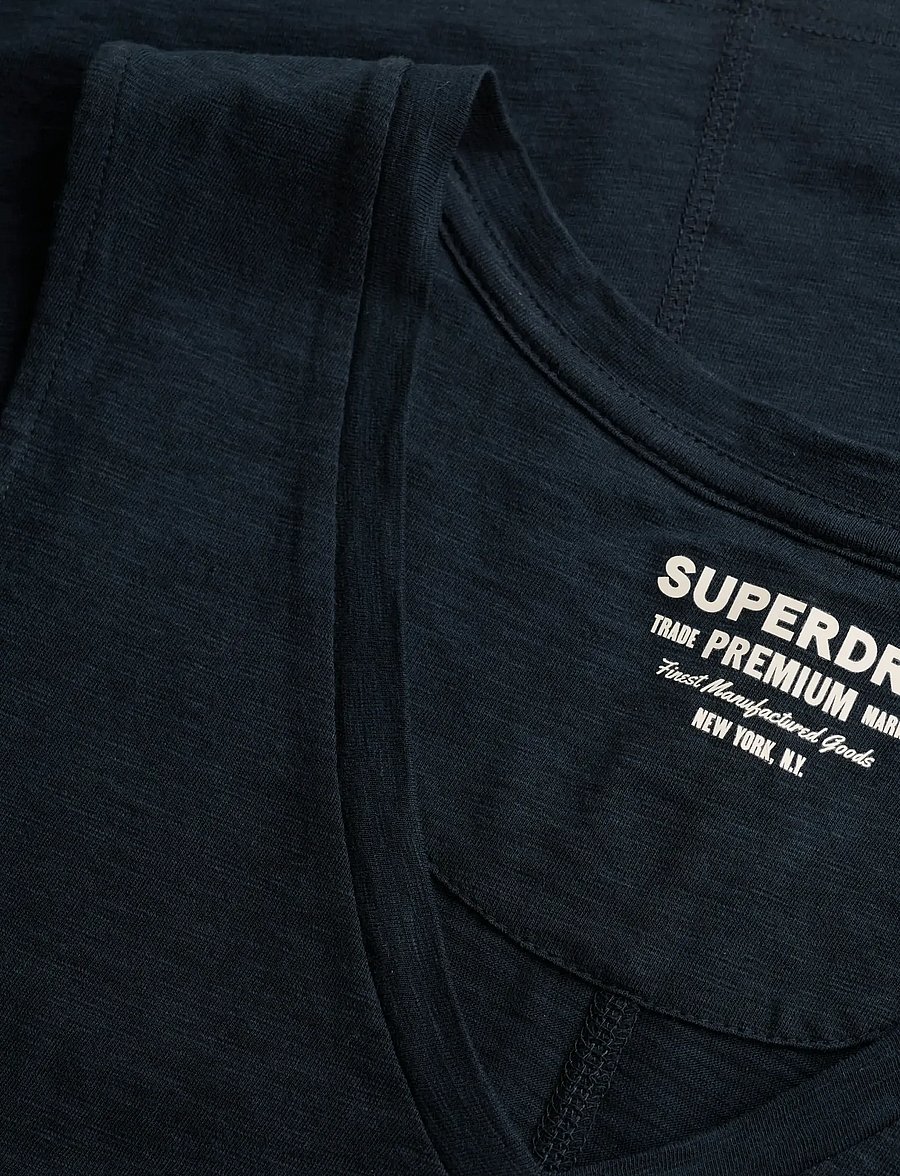 Superdry - STUDIOS VEE NECK VEST - blouses sans manches - eclipse navy - 5