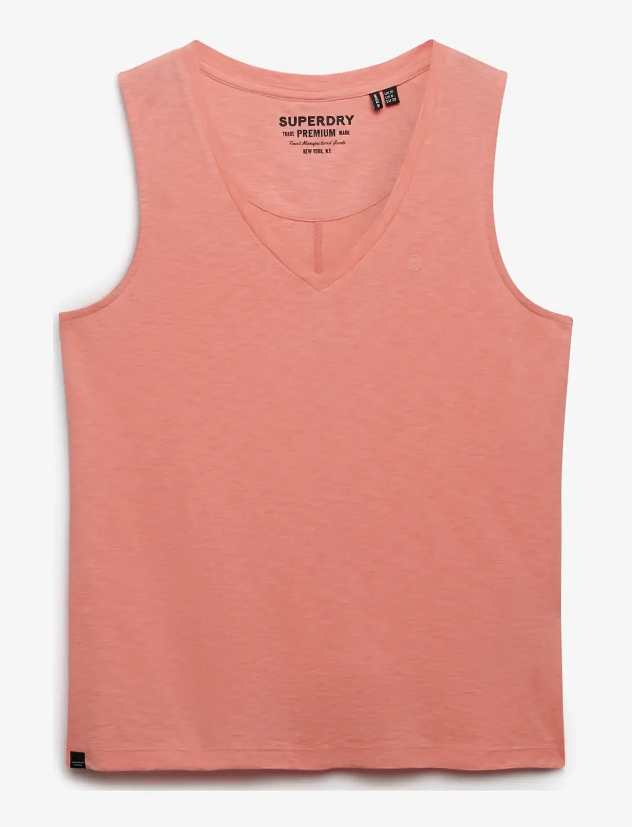 Superdry - STUDIOS VEE NECK VEST - Ærmeløse bluser - peach amber pink - 1