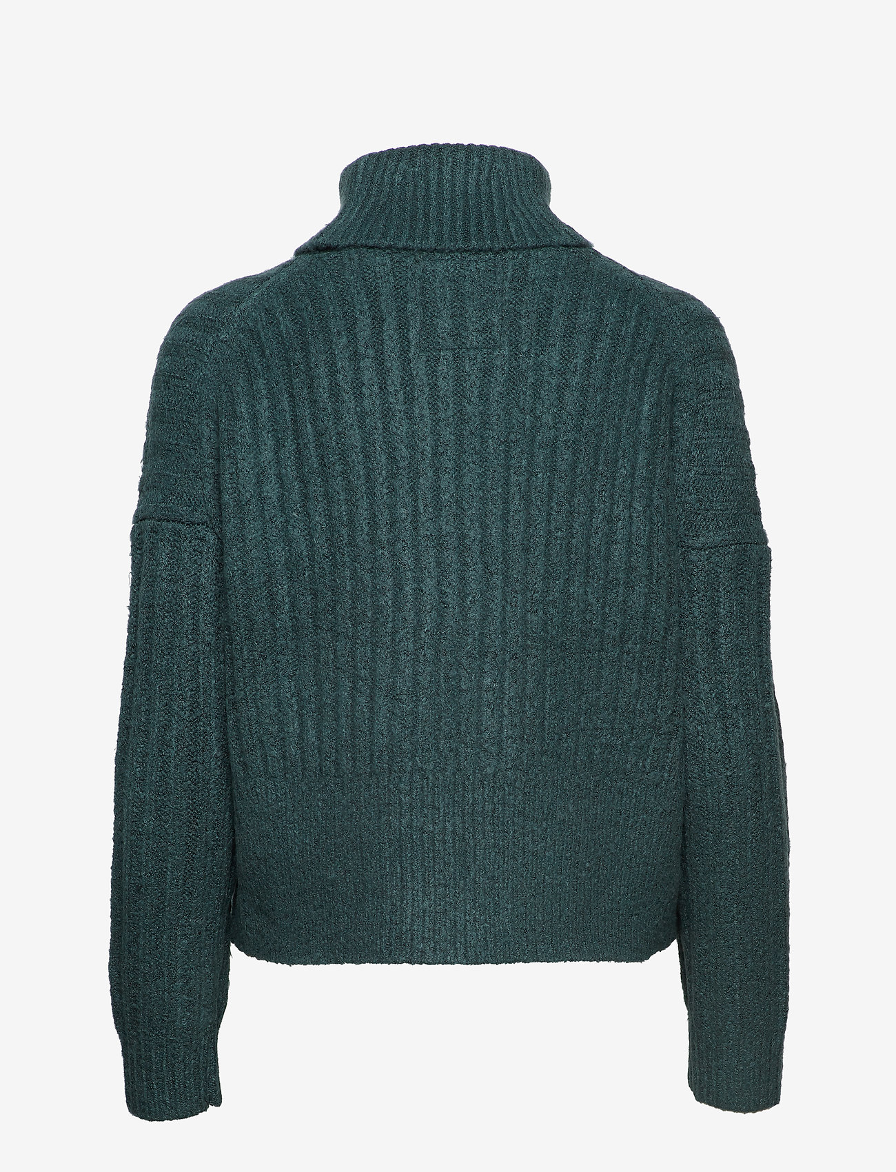 Superdry - DAHLIA ROLL NECK JUMPER - emerald green - 1