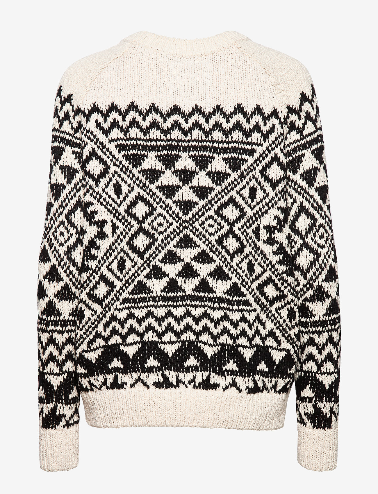 Superdry - RODEO WEST TEXTRED INTARSIA KNIT - black print - 1