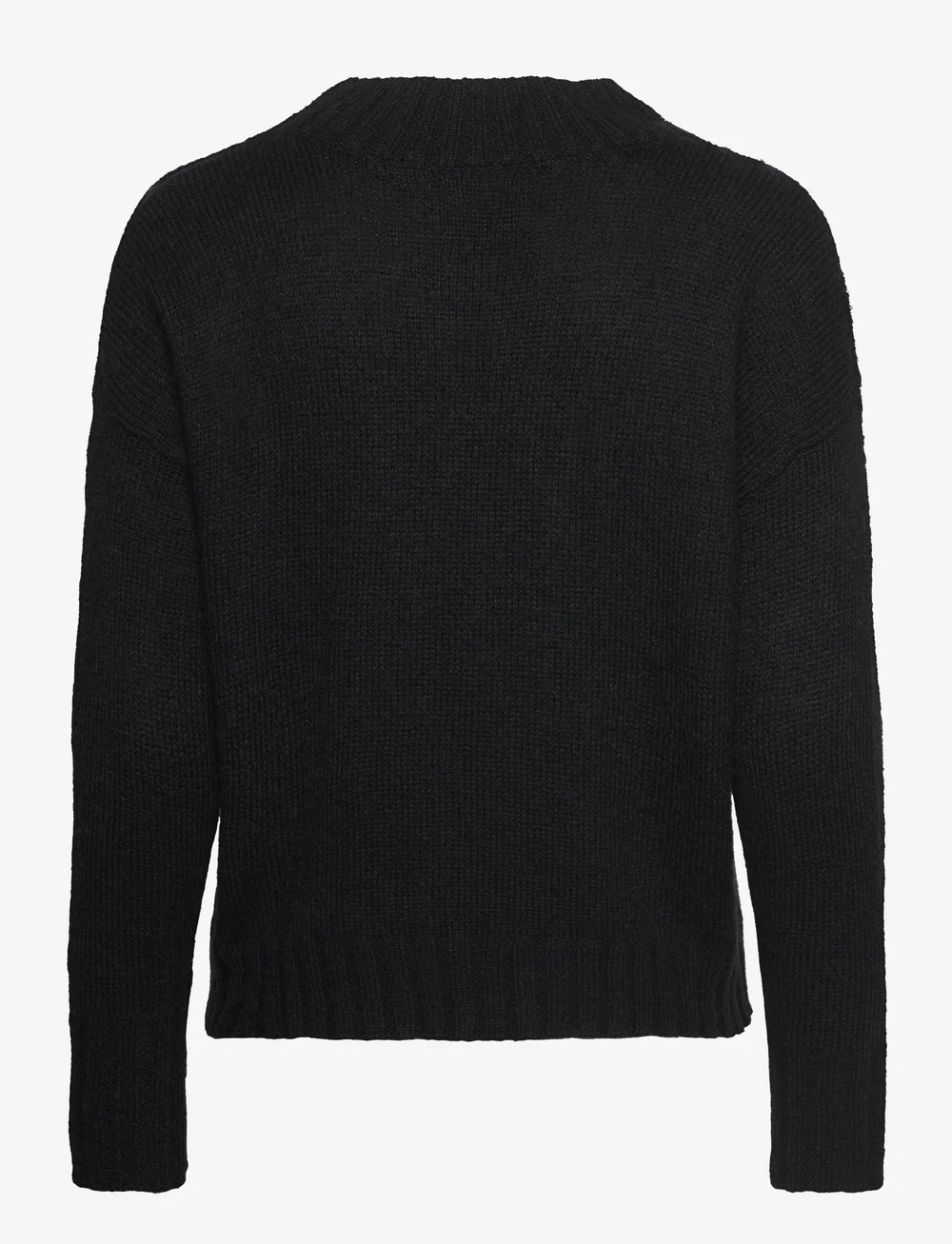 Superdry - ESSENTIAL MOCK NECK JUMPER - striktrøjer - black - 2