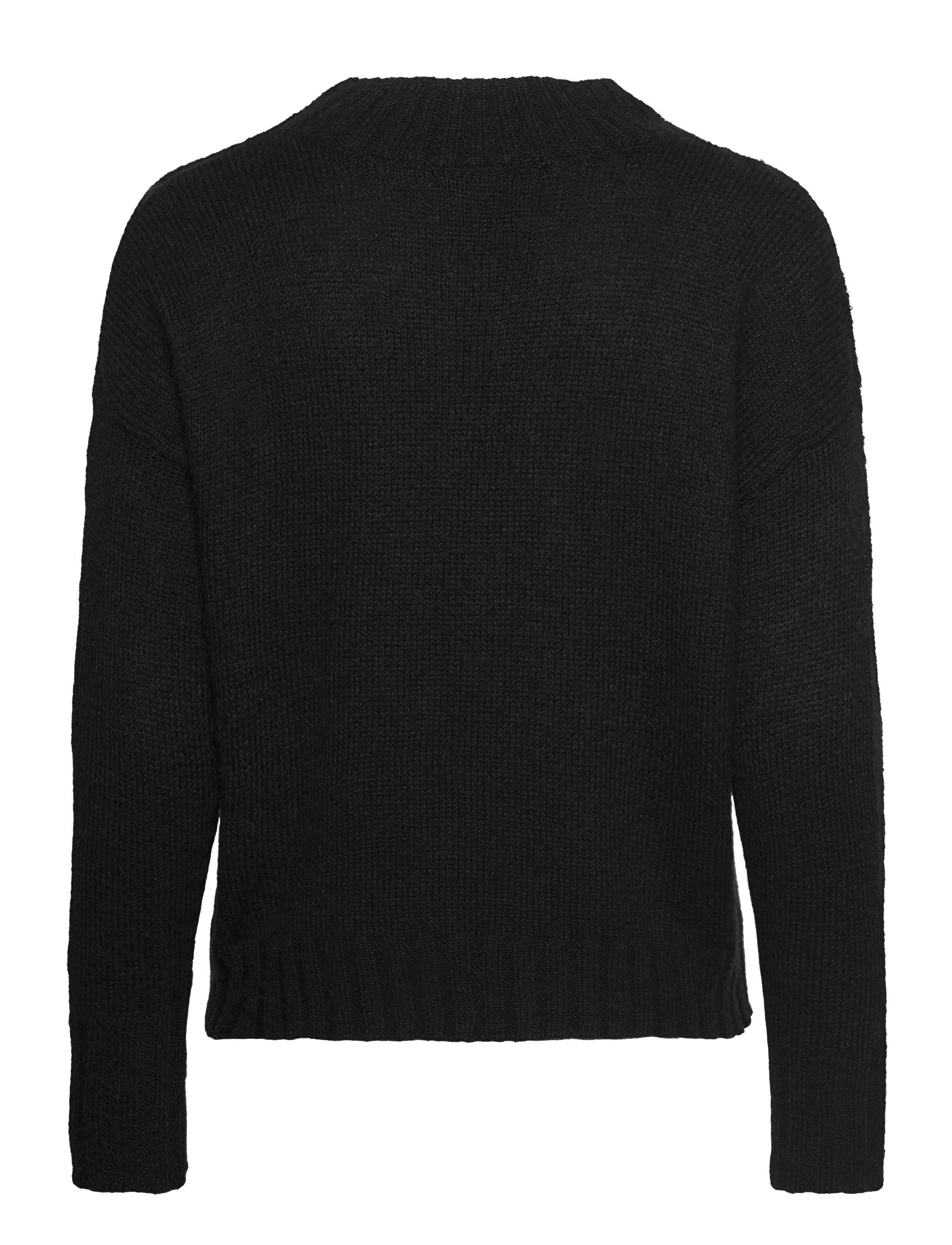 Superdry - ESSENTIAL MOCK NECK JUMPER - neulepuserot - black - 2