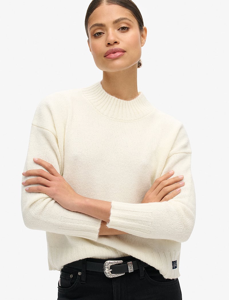 Superdry Essential Mock Neck Jumper (SDW6110551A) Jumpers