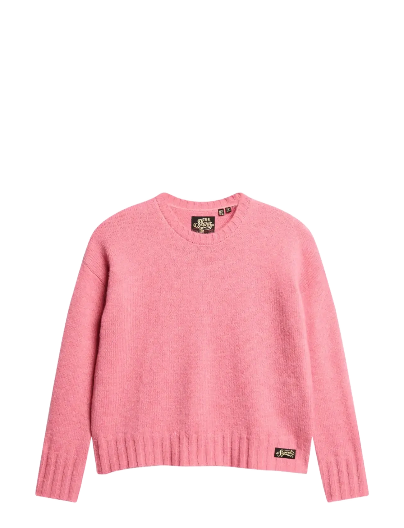 Superdry - ESSENTIAL CREW NECK JUMPER - stickade tröjor - pink - 2