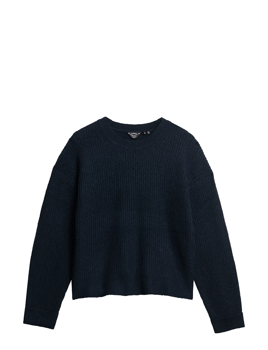 Superdry - BRUSHED CREW NECK JUMPER - dark teal twist - 2