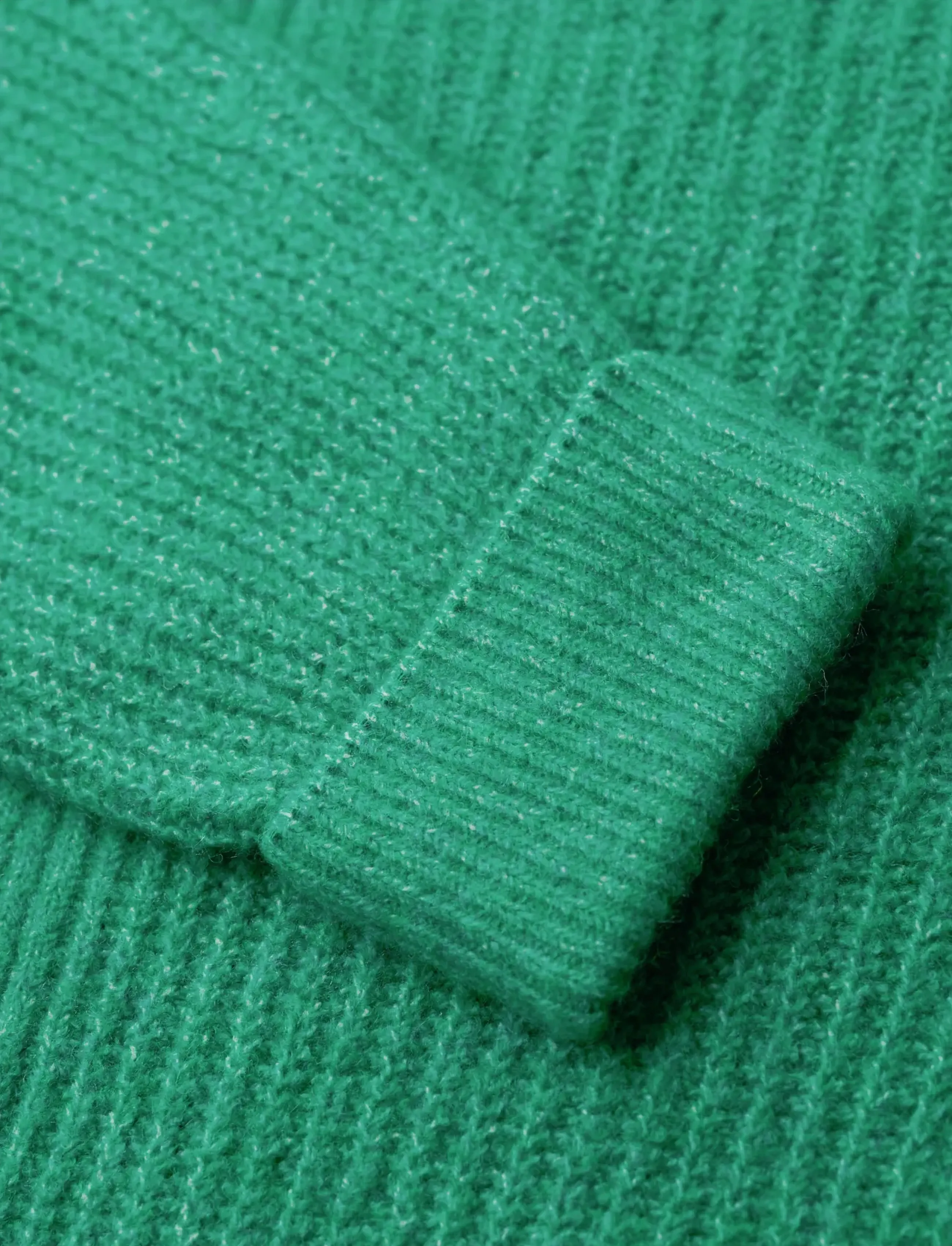 Superdry - BRUSHED CREW NECK JUMPER - striktrøjer - drop kick green twist - 5