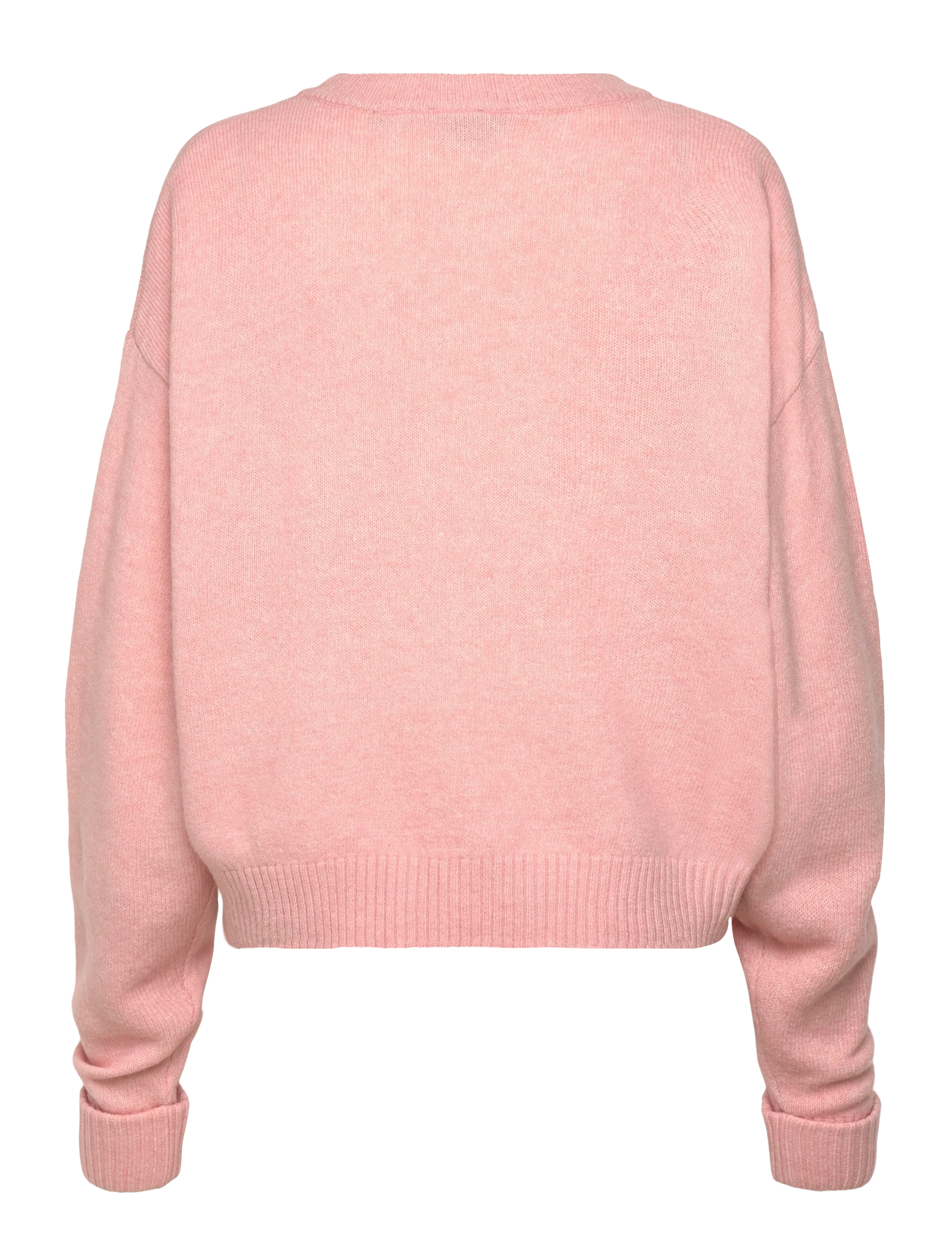 Superdry - SLOUCHY CREW NECK JUMPER - dull pink twist - 2