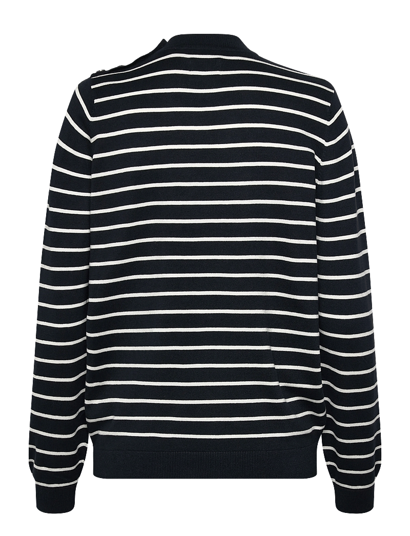 Superdry - LW ESSENTIAL JUMPER - sviitrid - optic eclipse navy stripe - 2