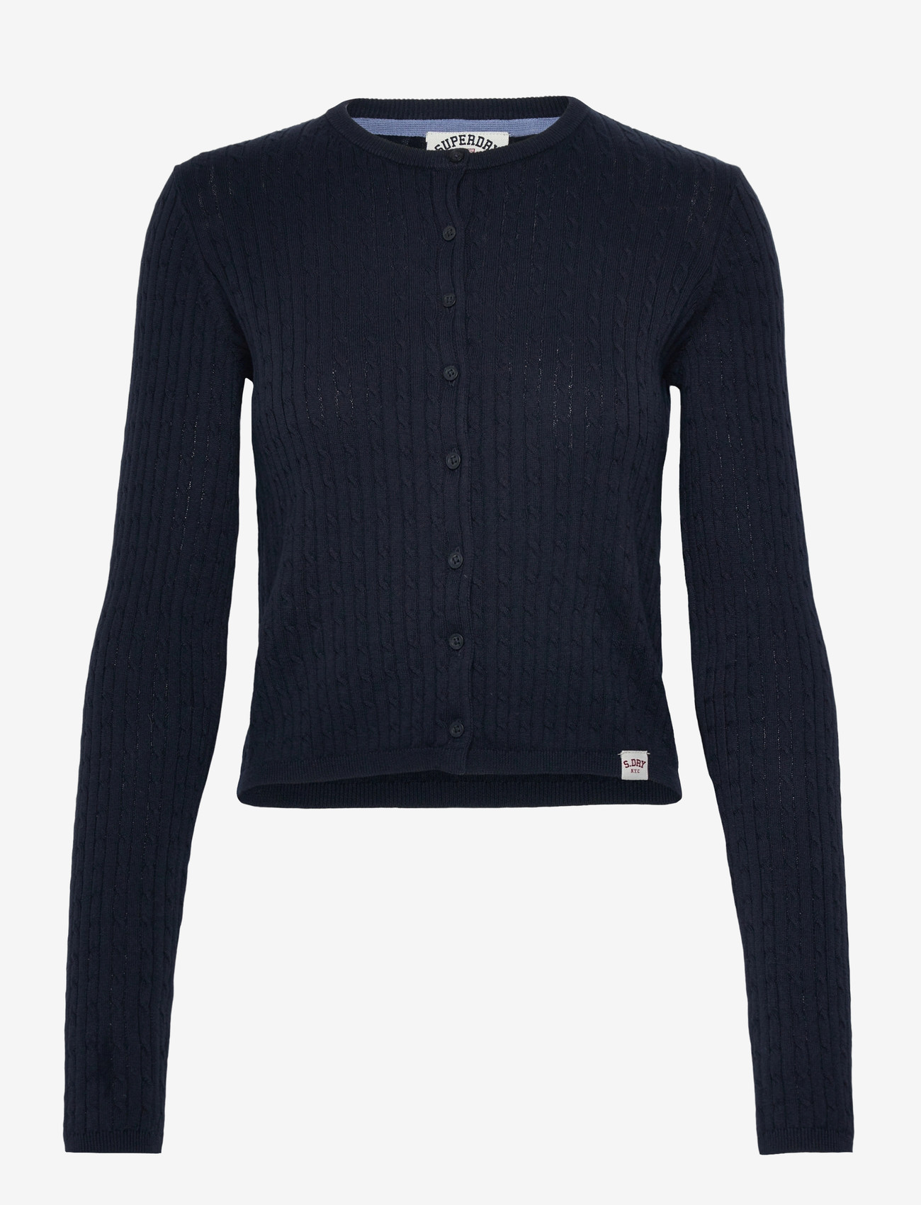 Superdry - LW ESSENTIAL CARDIGAN - cardigans - dark navy - 1