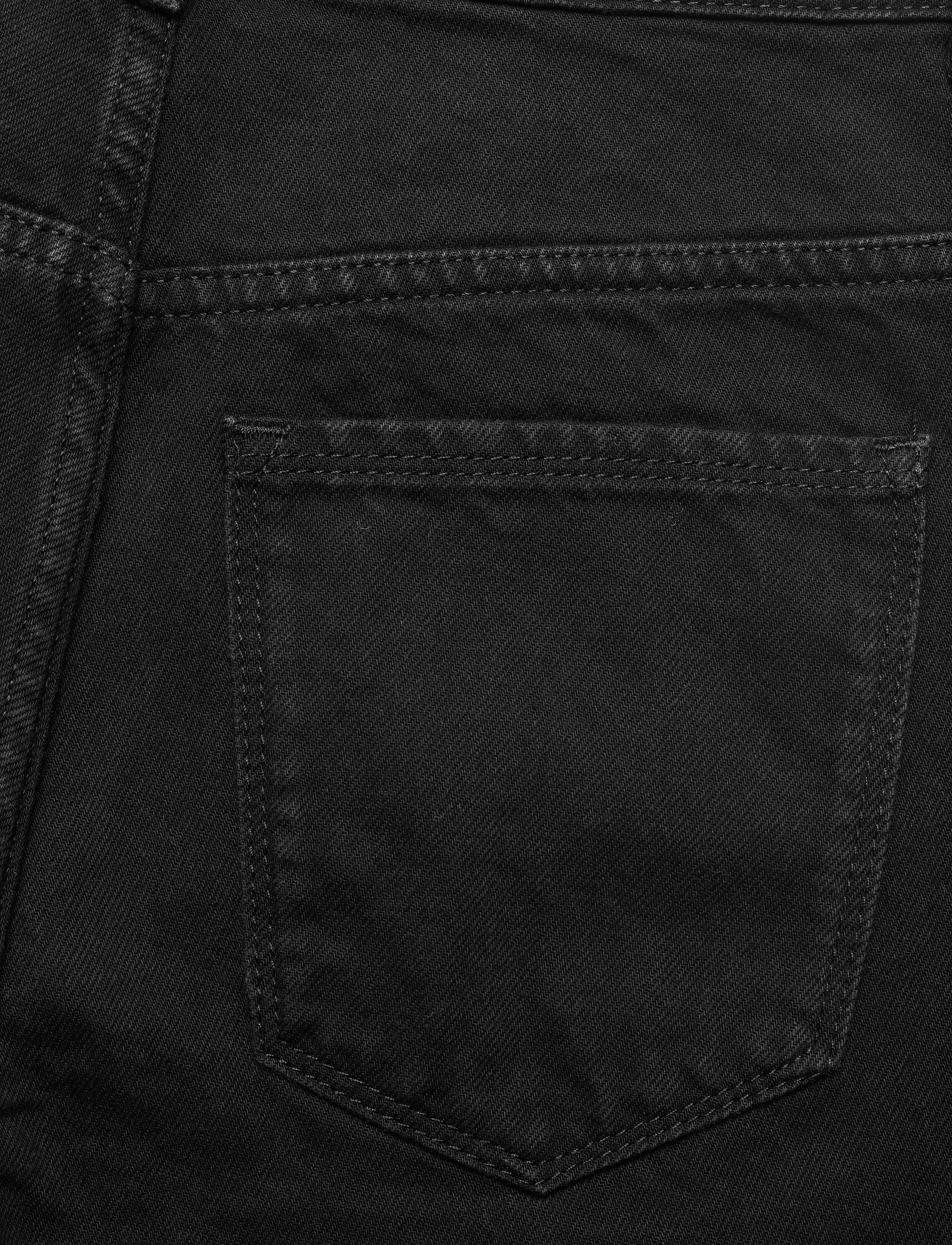 Superdry - EDIT WIDE LEG JEAN - denim black rinse - 4