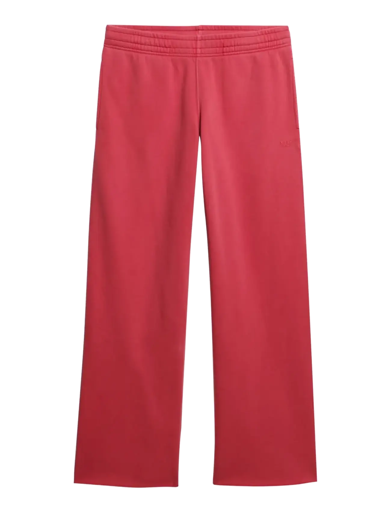 Superdry VINTAGE WASH STRAIGHT JOGGER - Superdry - BEETROOT PINK / pink/rose