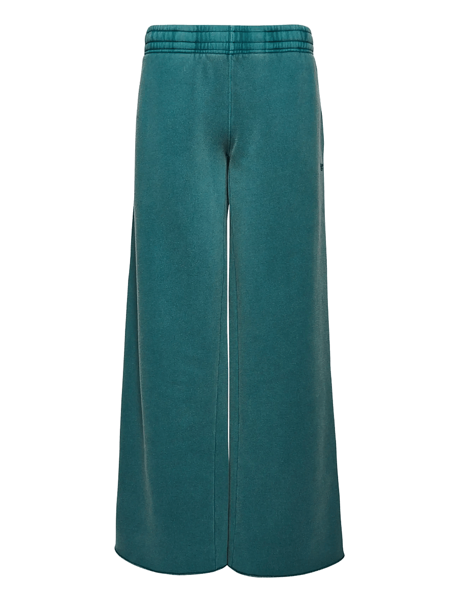 Superdry - VINTAGE WASH STRAIGHT JOGGER - bukser med brede ben - hydro dark turquoise - 2