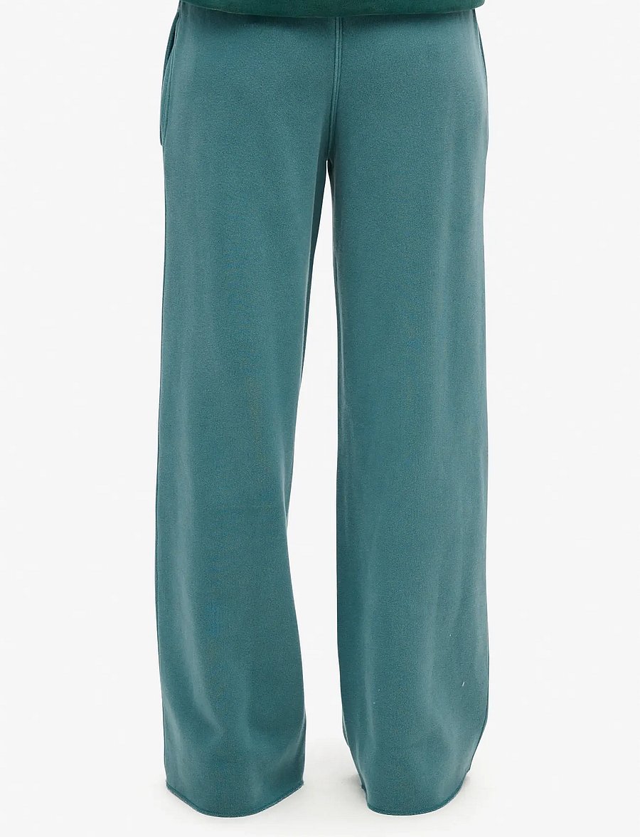 Superdry - VINTAGE WASH STRAIGHT JOGGER - bukser med brede ben - hydro dark turquoise - 4