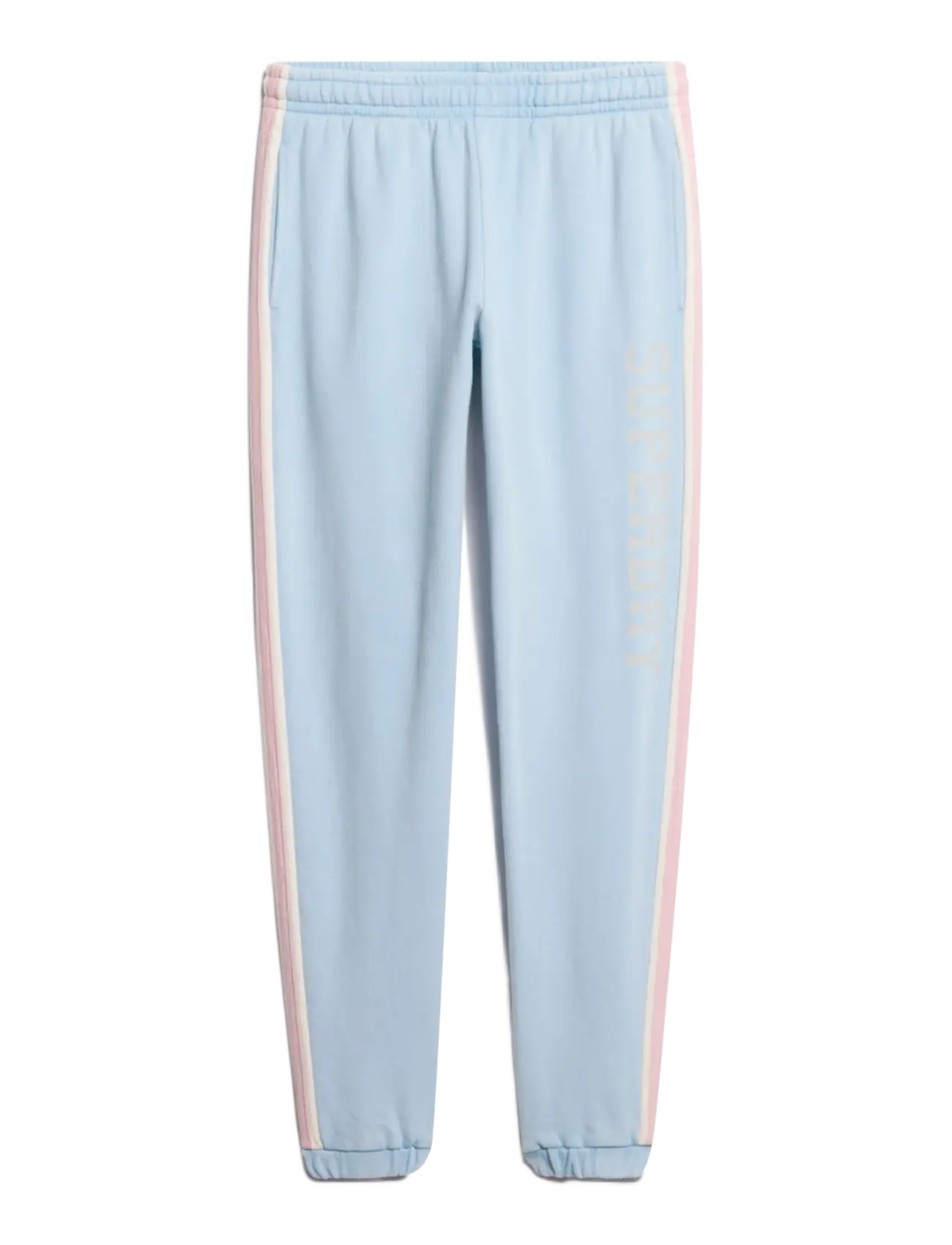 Superdry VINTAGE SIDE STRIPE JOGGER - Joggings - ALLURE BLUE / blue