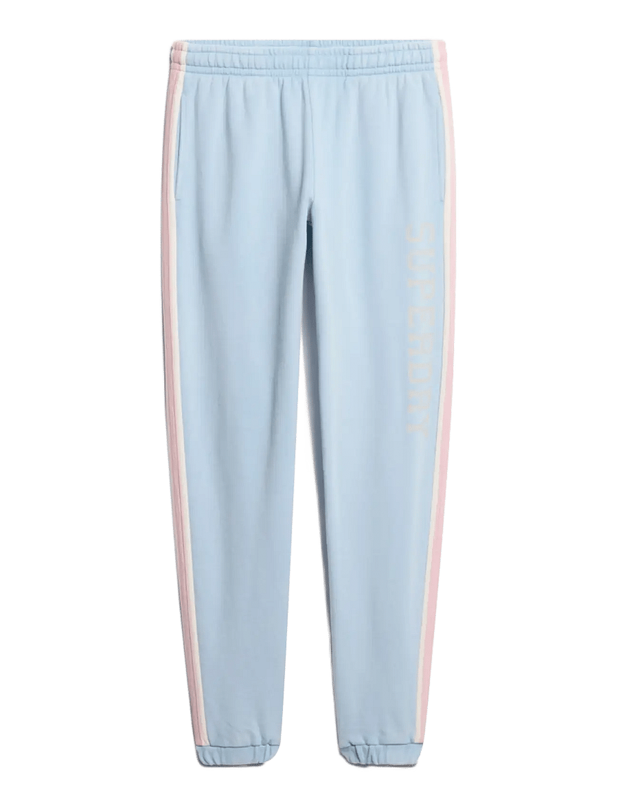 Superdry - VINTAGE SIDE STRIPE JOGGER - alltags-style - allure blue - 1