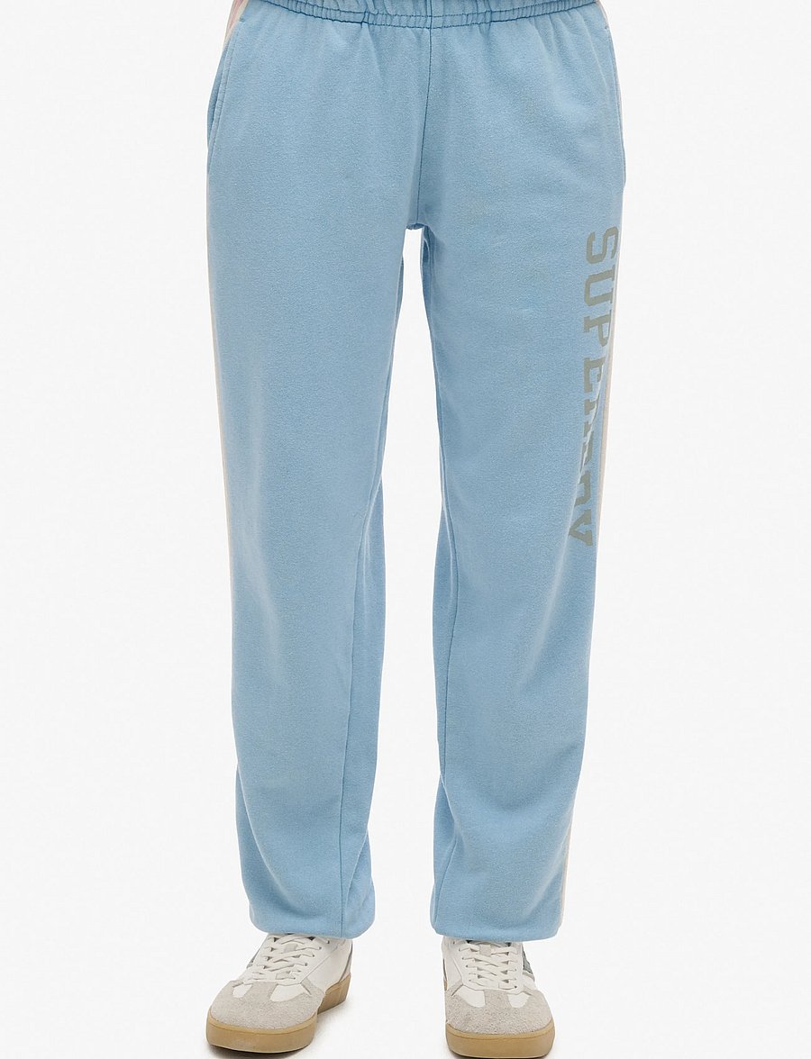 Superdry - VINTAGE SIDE STRIPE JOGGER - alltags-style - allure blue - 2