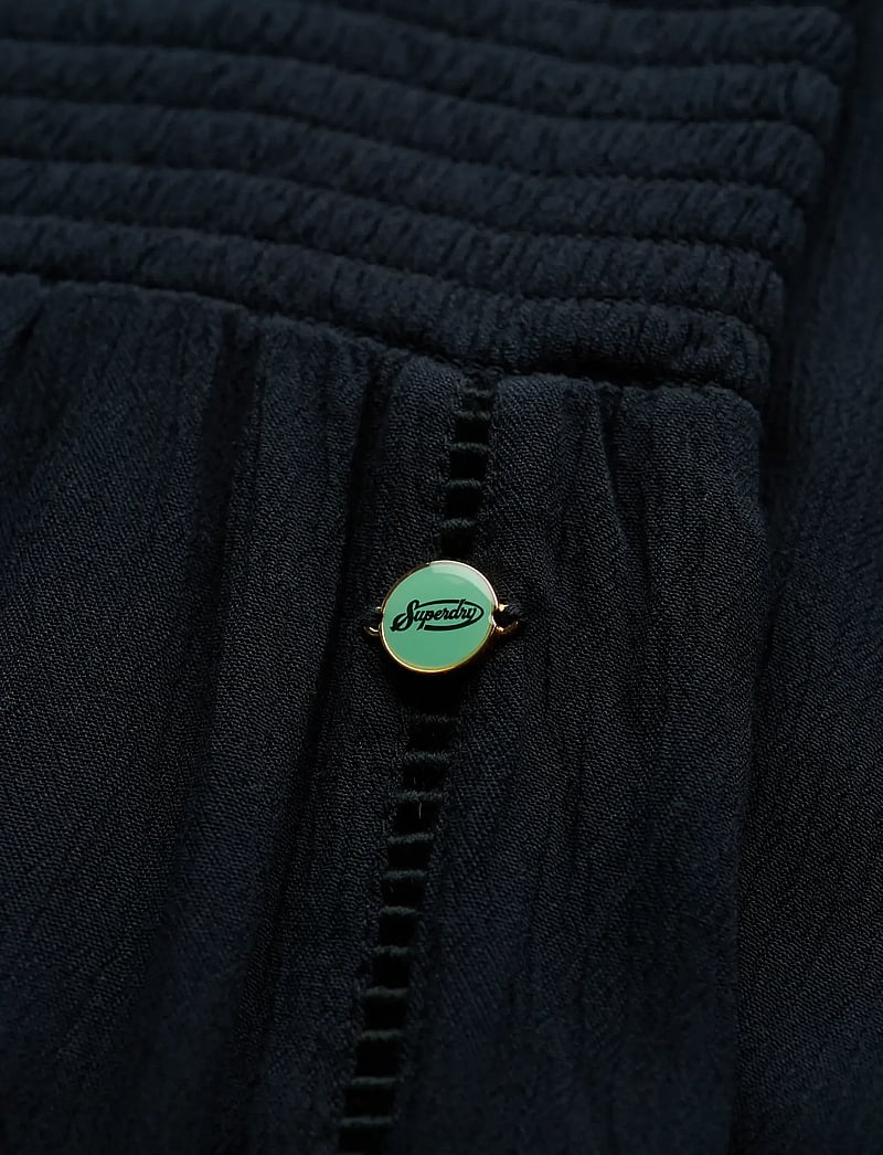 Superdry - BEACH PANT - bukser med brede ben - eclipse navy - 4