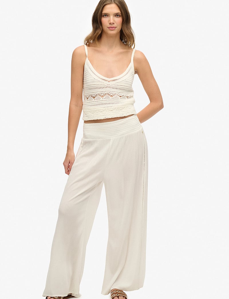 Superdry - BEACH PANT - off white - 0