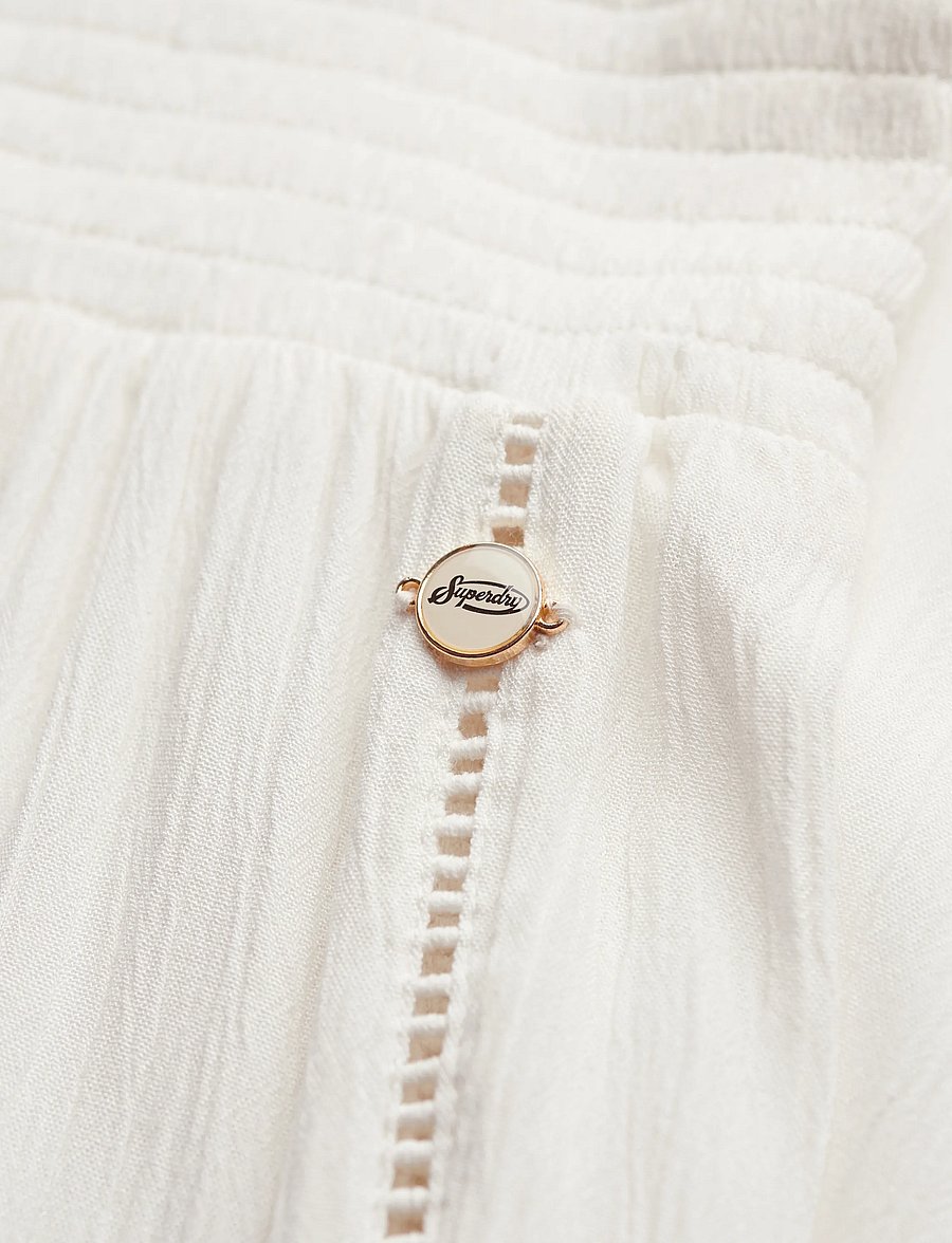 Superdry - BEACH PANT - vide bukser - off white - 4