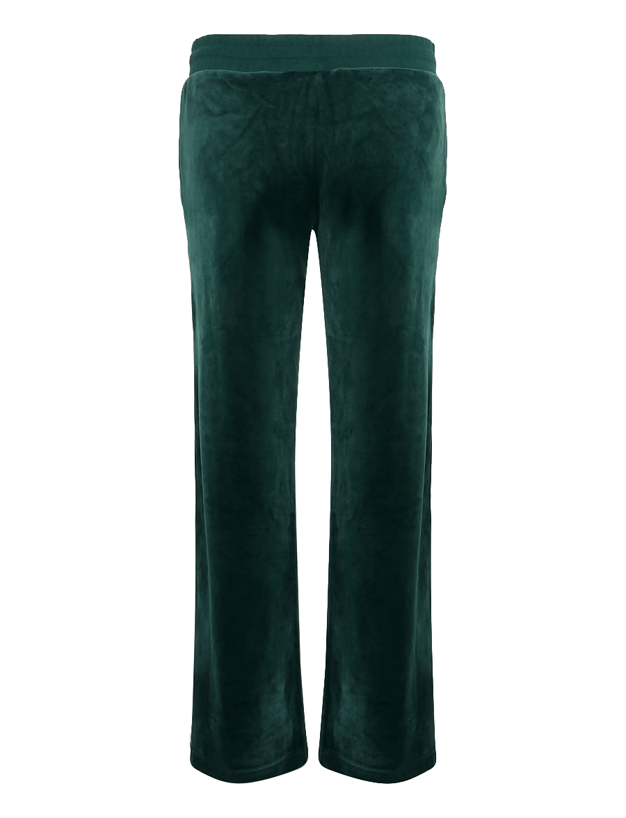 Superdry - COUNTRY CLUB VELOUR JOGGER - raka byxor - enamel green - 2