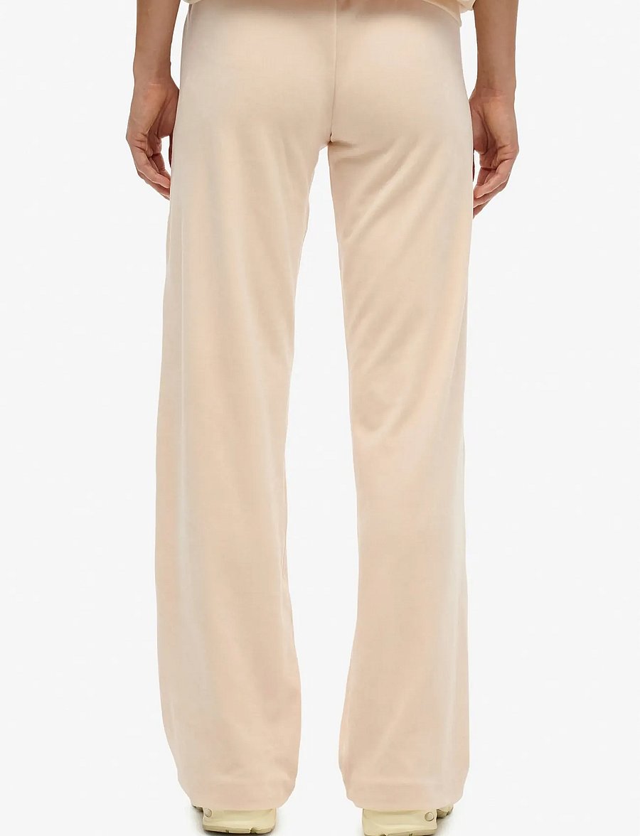 Superdry - COUNTRY CLUB VELOUR JOGGER - straight leg trousers - pink tint - 2