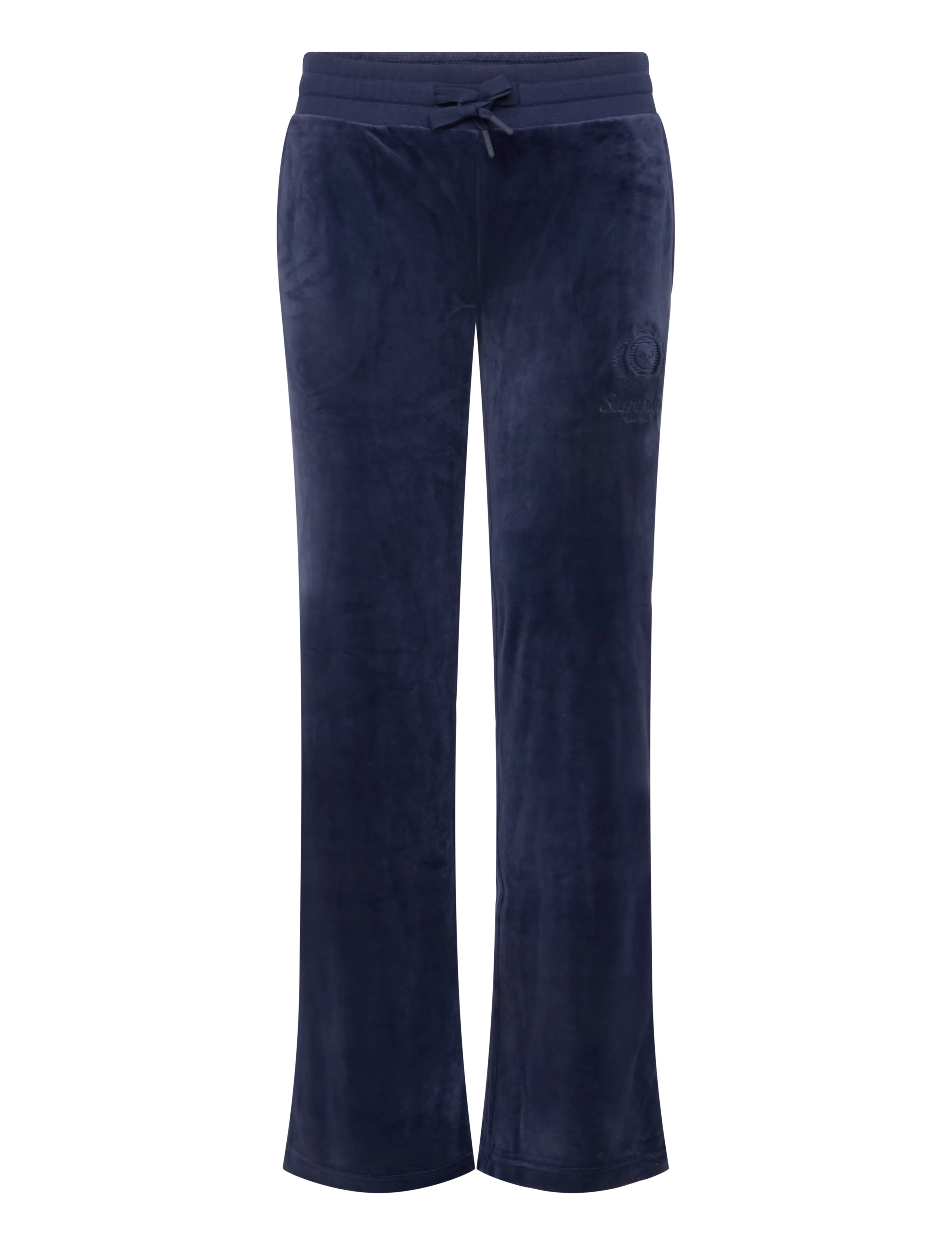 Superdry COUNTRY CLUB VELOUR JOGGER - Basics - RICH NAVY / navy