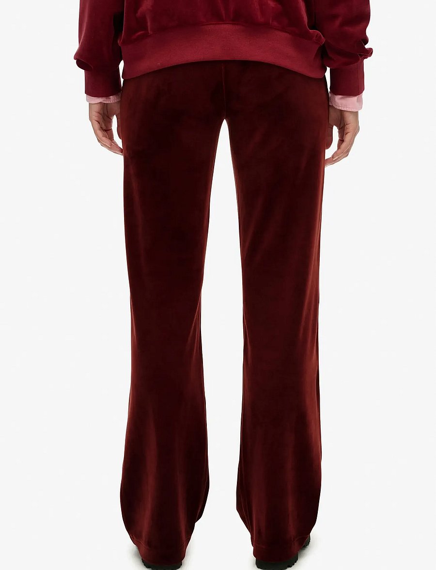 Superdry - COUNTRY CLUB VELOUR JOGGER - straight leg trousers - stanton red - 2