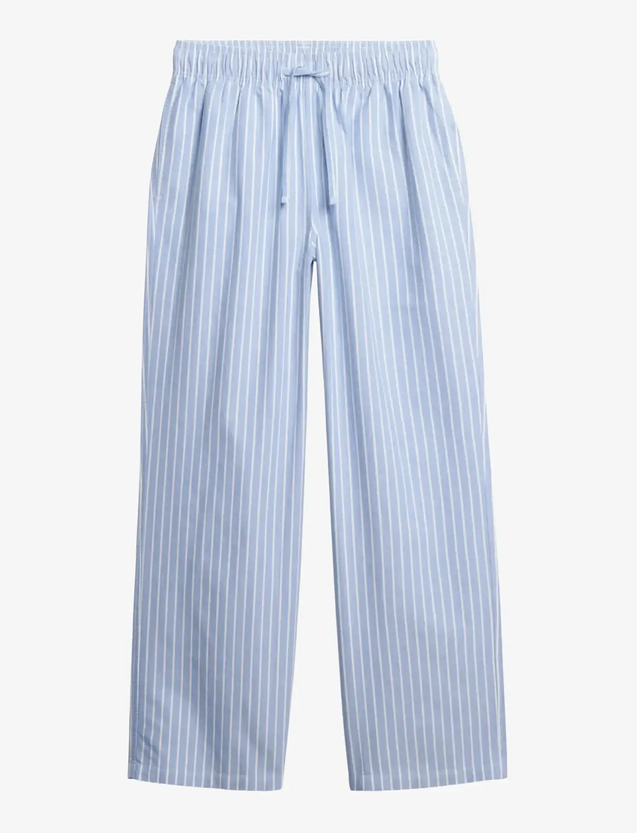 Superdry - COTTON STRIPE ELASTIC TROUSER - natbukser - broker blue stripe - 1