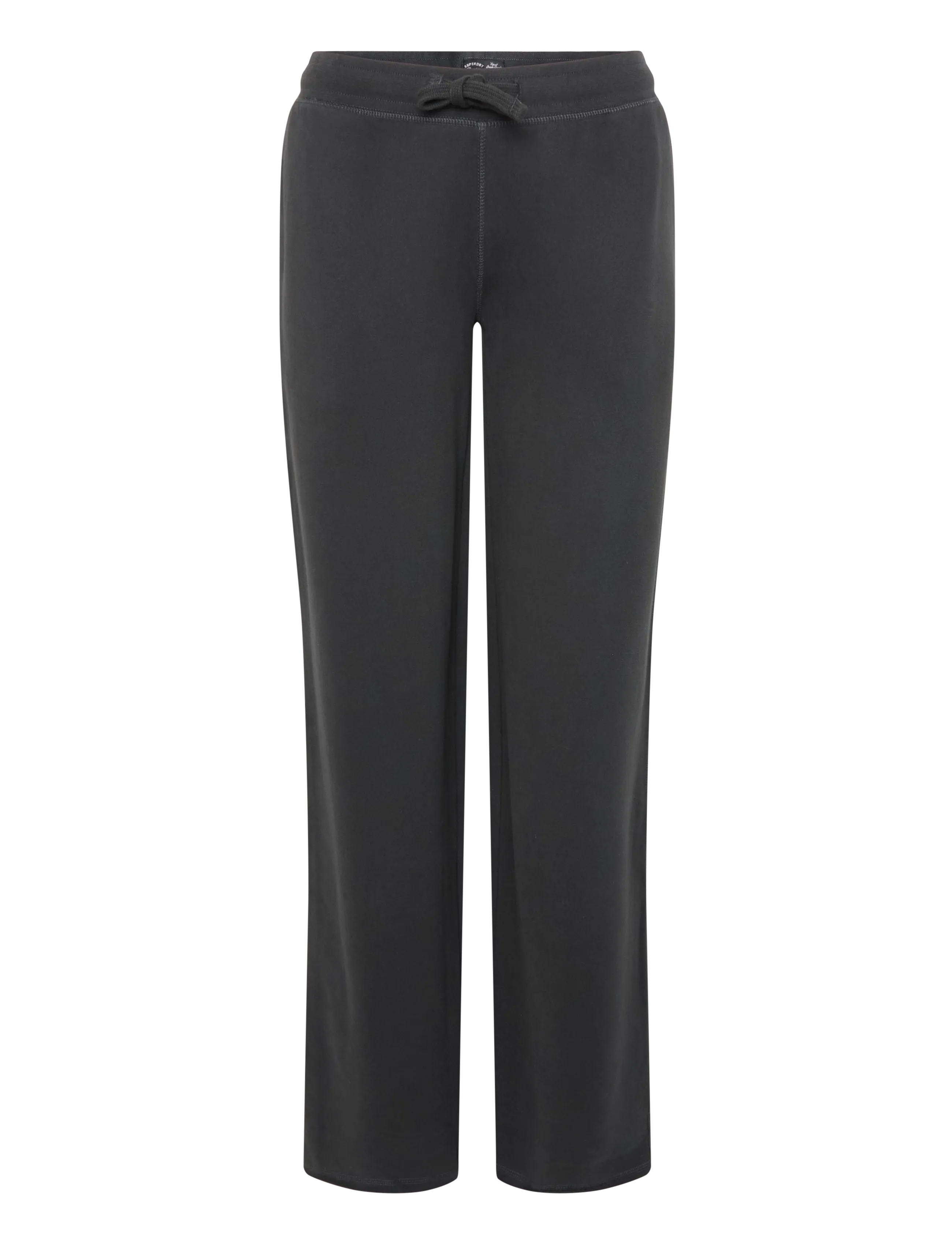 Superdry STUDIOS JOGGER - Sweatpants - WASHED BLACK / black