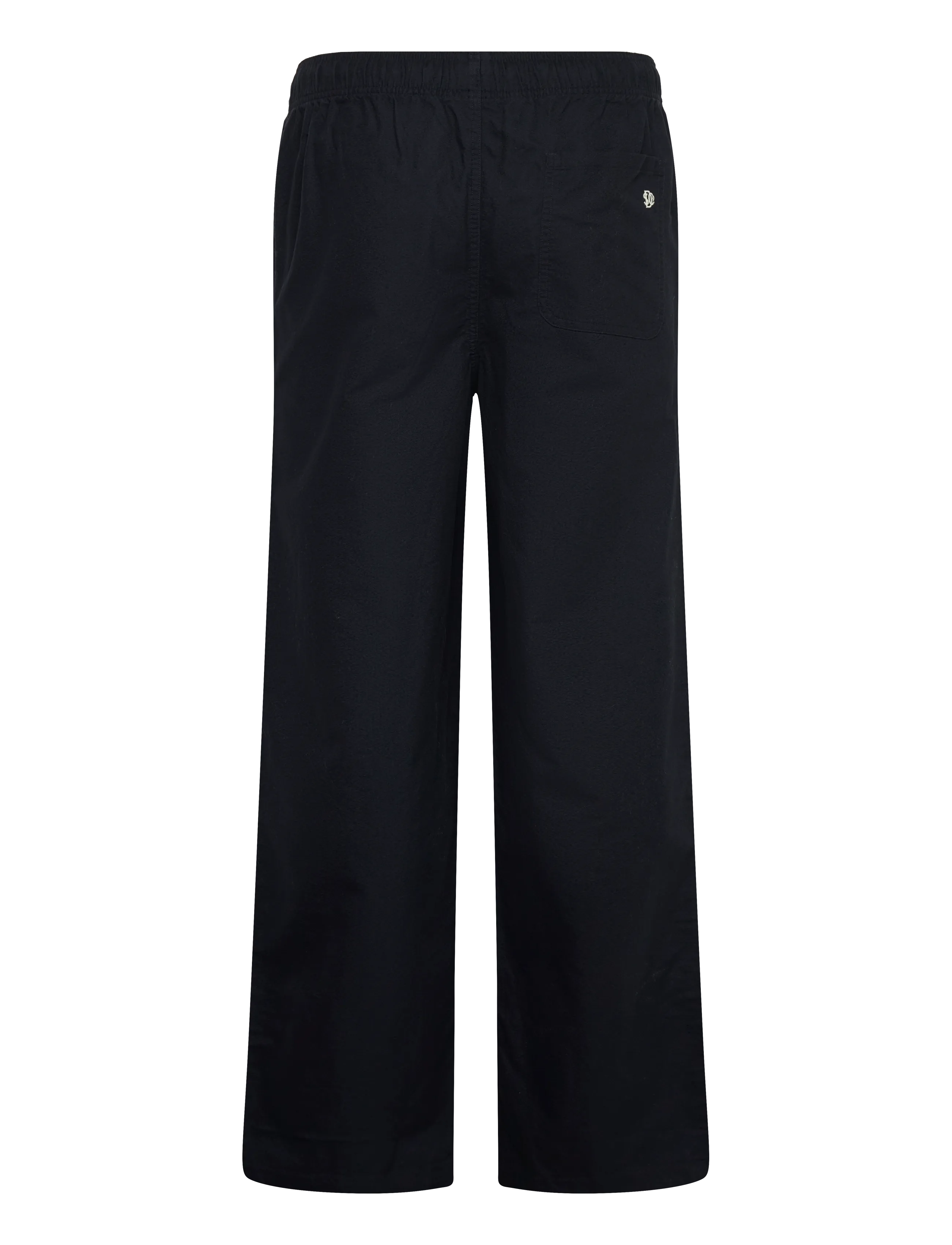 Superdry - COTTON ELASTIC TROUSER - hosen mit weitem bein - eclipse navy - 2