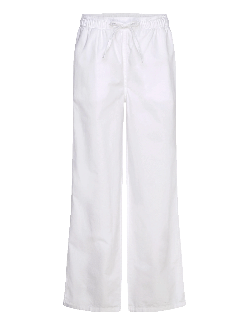 Superdry - COTTON ELASTIC TROUSER - bukser med brede ben - optic - 1