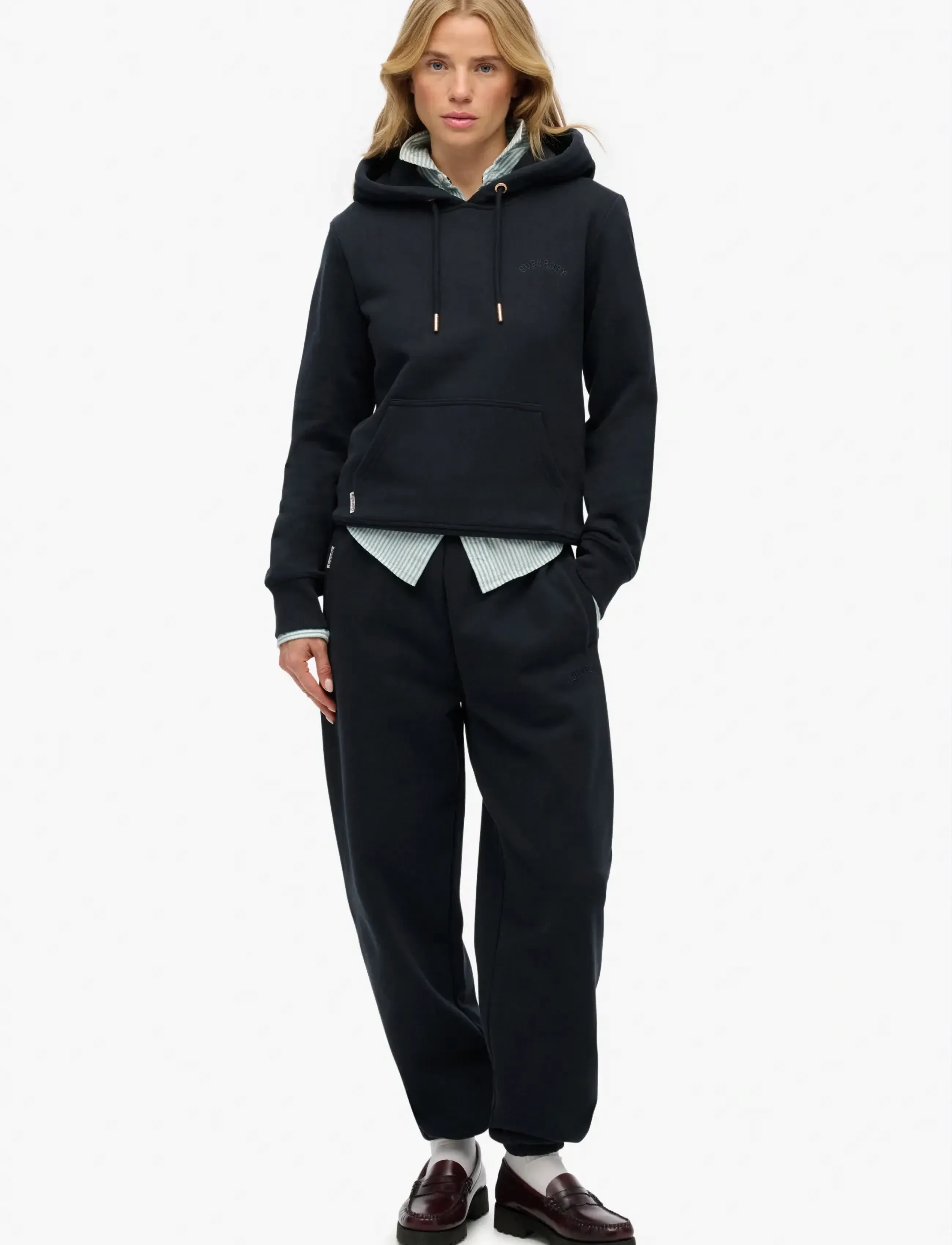 Superdry ESSENTIAL LOGO JOGGER HB - Superdry - ECLIPSE NAVY / navy