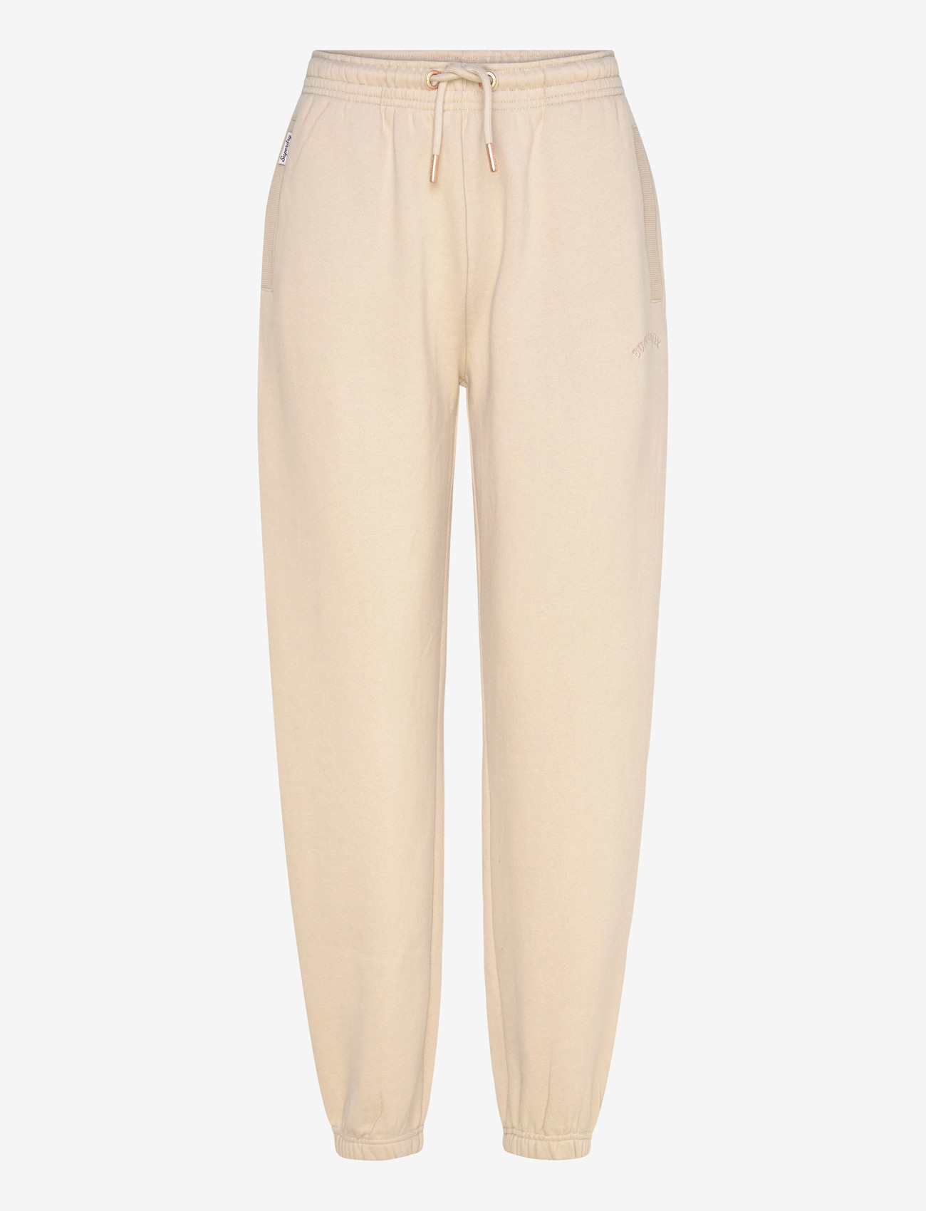 Superdry - ESSENTIAL LOGO JOGGER HB - joggers - feather grey - 1