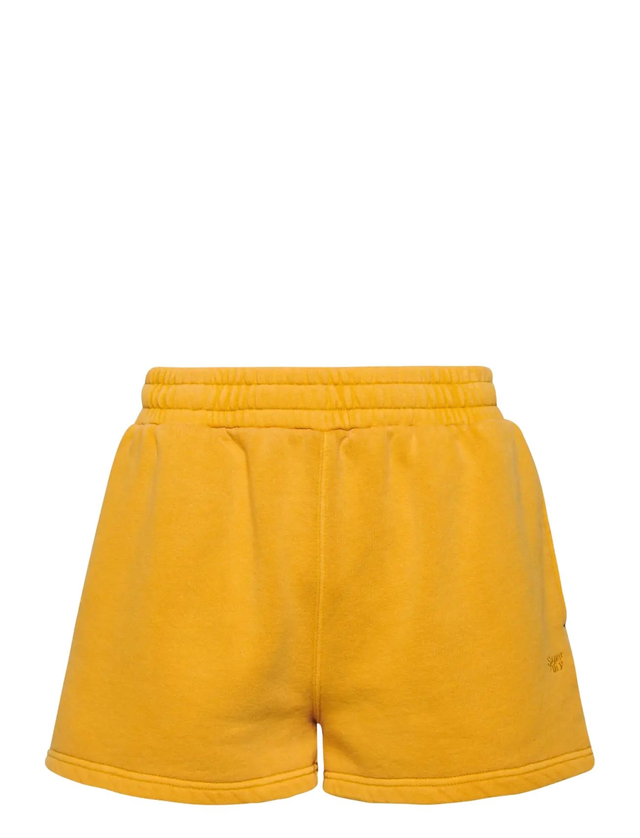 Superdry VINTAGE WASH SWEAT SHORT - Sweatshorts - NUGGET GOLD / gold