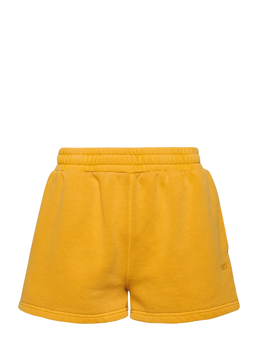 Superdry - VINTAGE WASH SWEAT SHORT - sweatshorts - nugget gold - 1